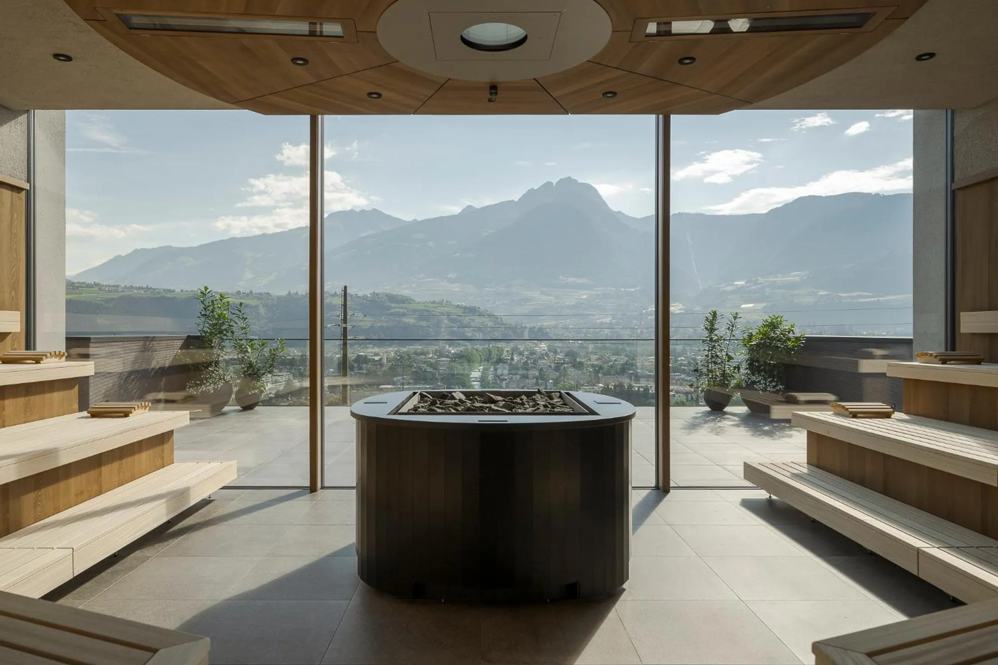 Sauna in La Maiena Meran Resort