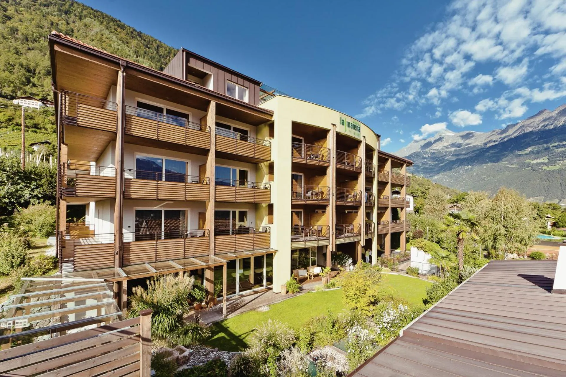Property building in La Maiena Meran Resort