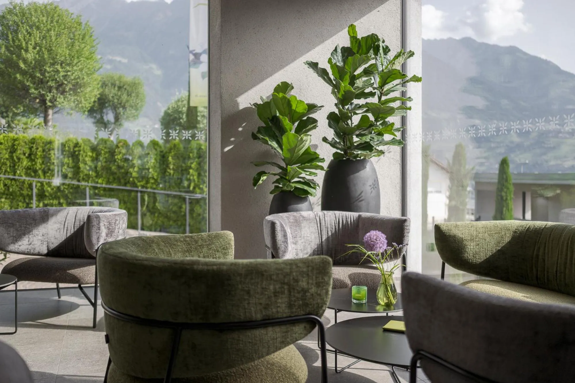 Lounge or bar in La Maiena Meran Resort