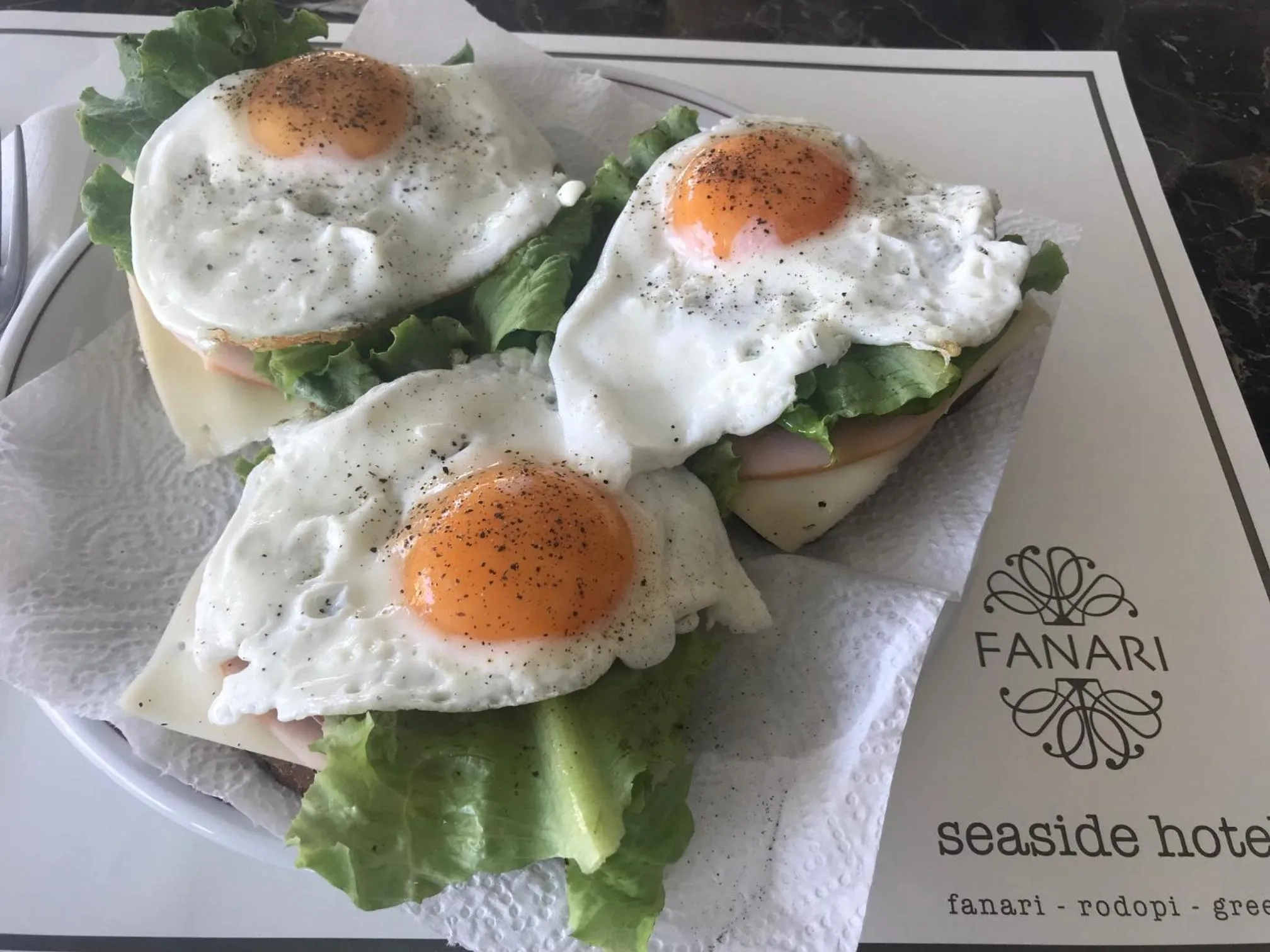 Food and drinks in Fanari Hotel