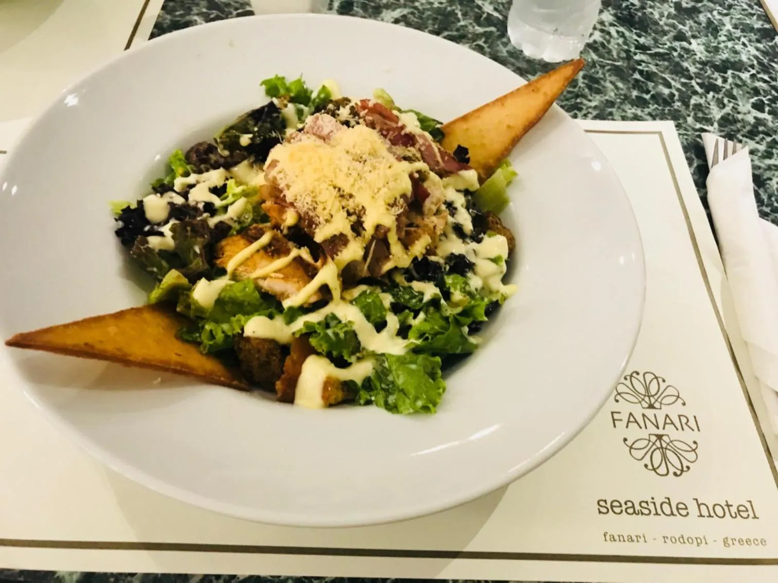 Food and drinks in Fanari Hotel