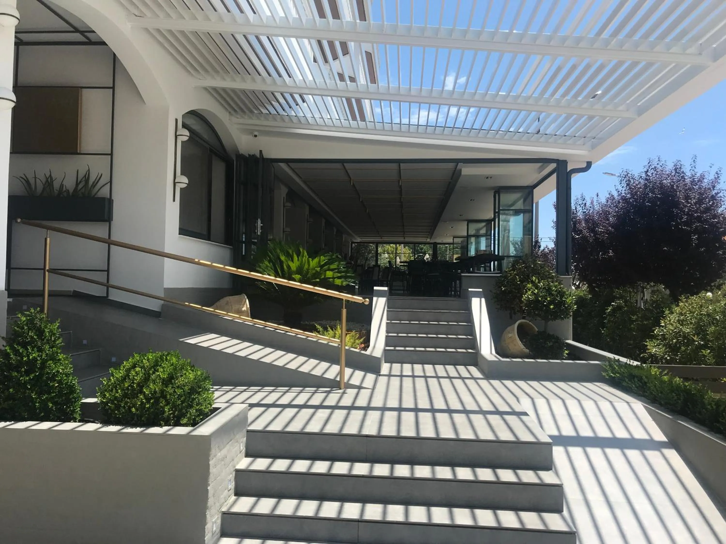 Patio in Fanari Hotel