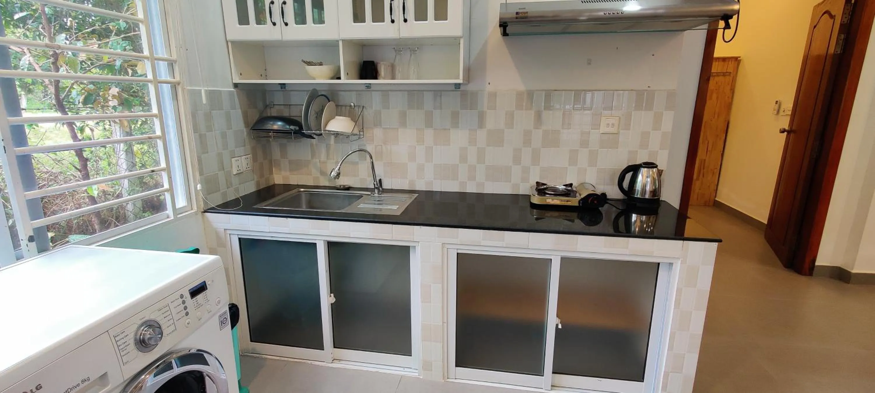 Kitchen or kitchenette in Sanssouci Kep