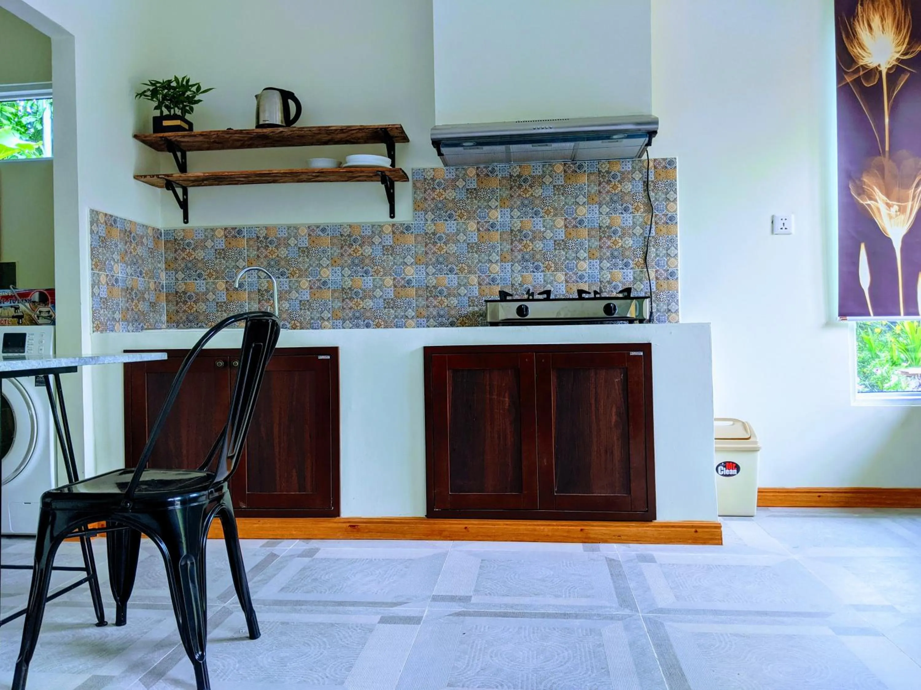 Kitchen or kitchenette in Sanssouci Kep