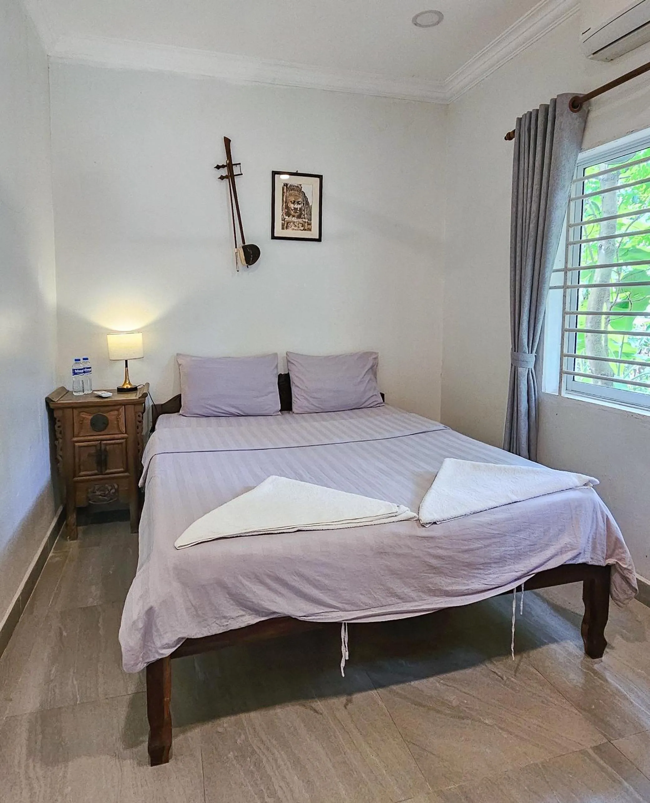 Bedroom, Bed in Sanssouci Kep