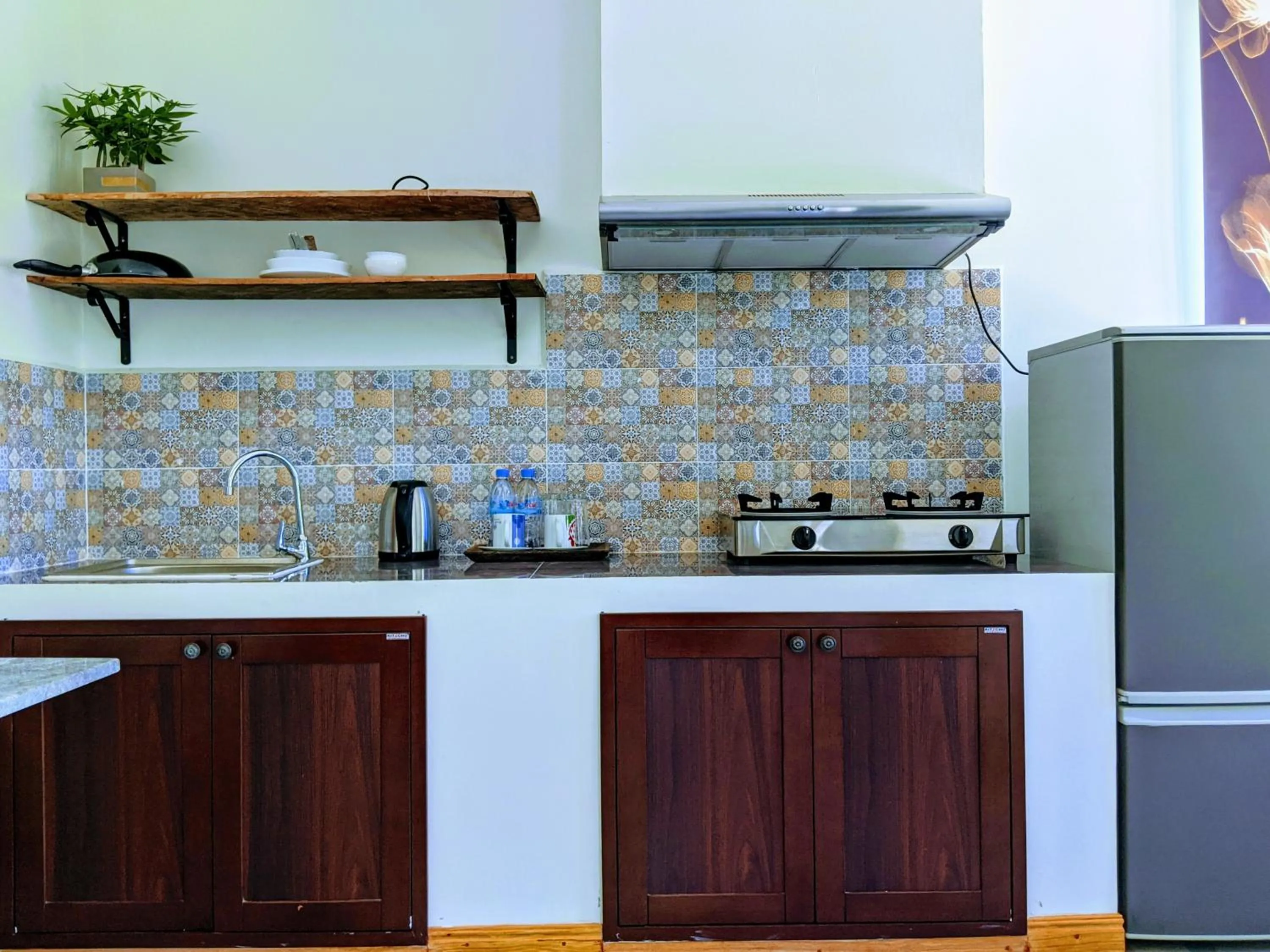 Kitchen or kitchenette in Sanssouci Kep