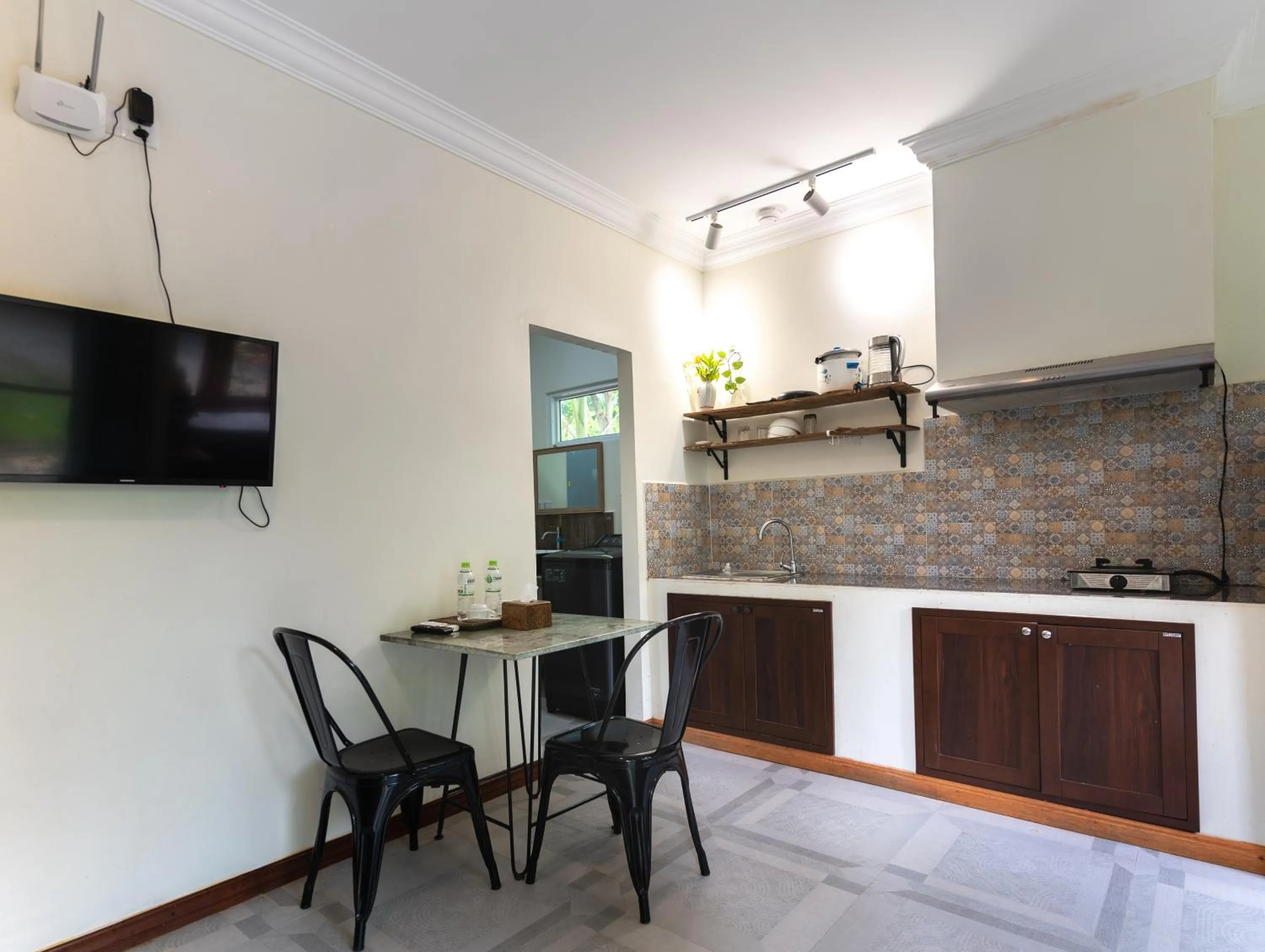 Dining area in Sanssouci Kep