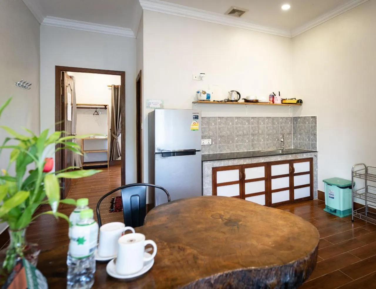 Kitchen or kitchenette in Sanssouci Kep