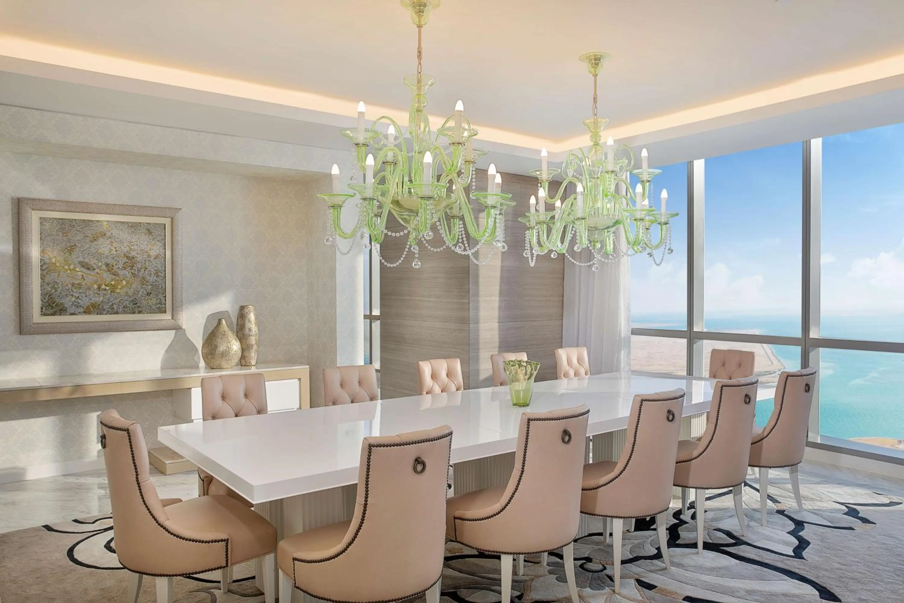 Living room in Conrad Abu Dhabi Etihad Towers