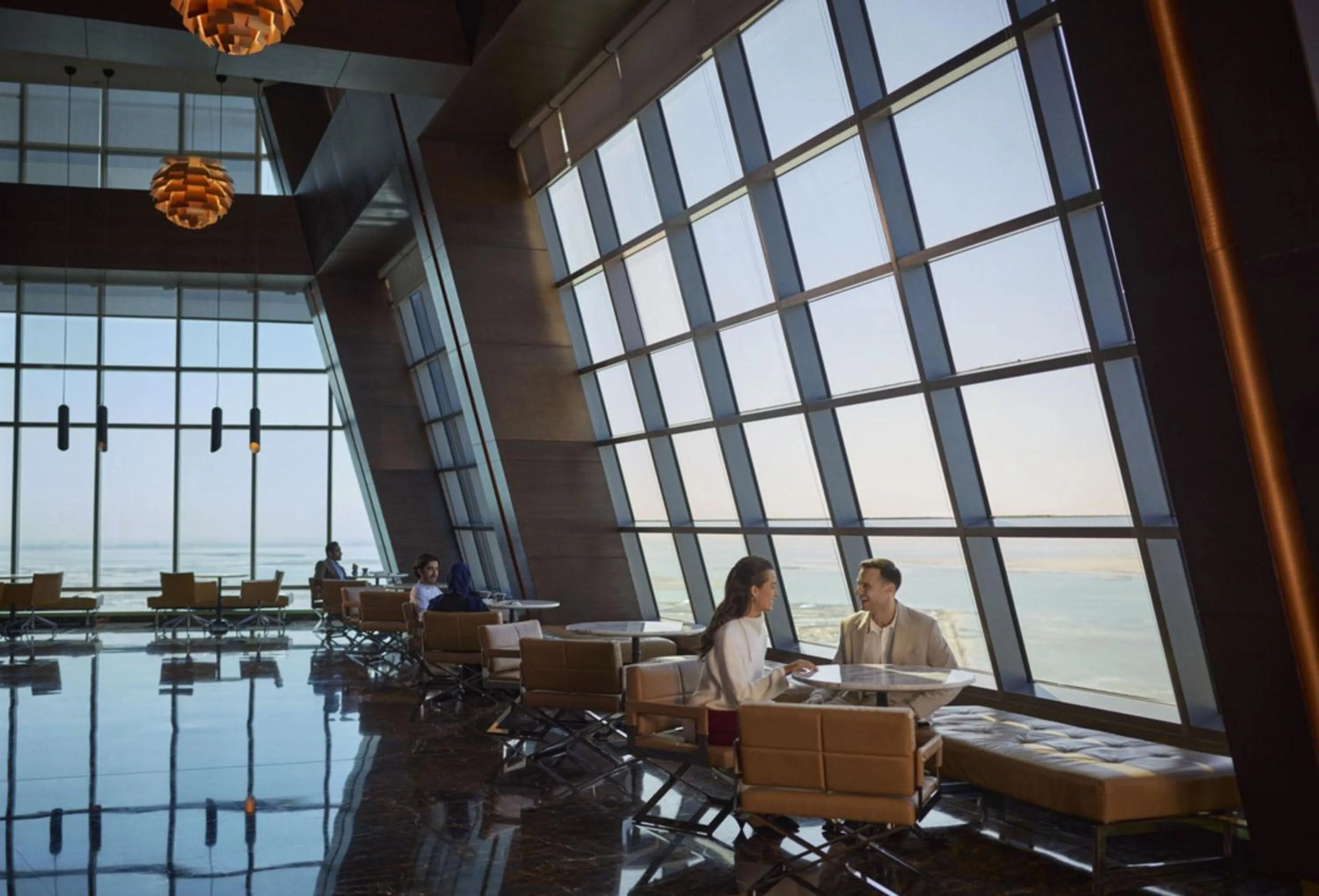 Restaurant/places to eat in Conrad Abu Dhabi Etihad Towers