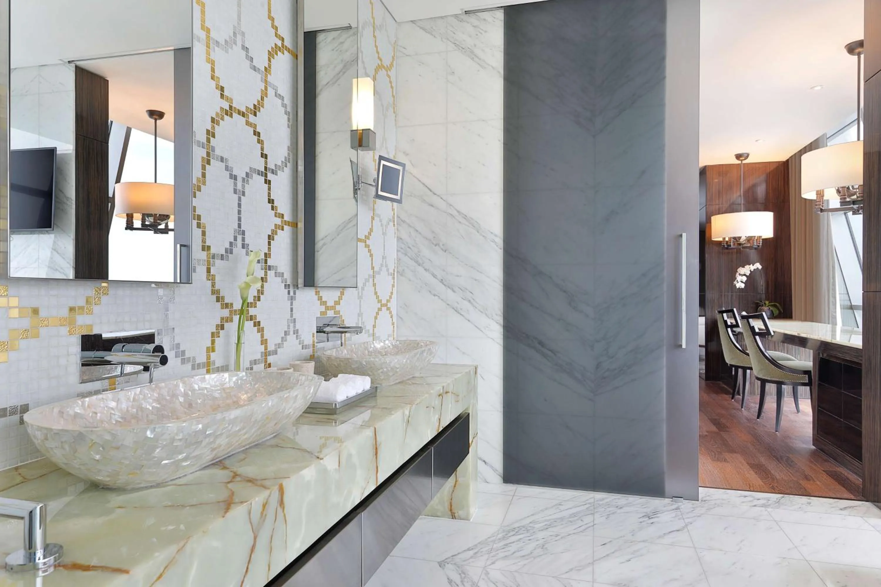 Bathroom in Conrad Abu Dhabi Etihad Towers