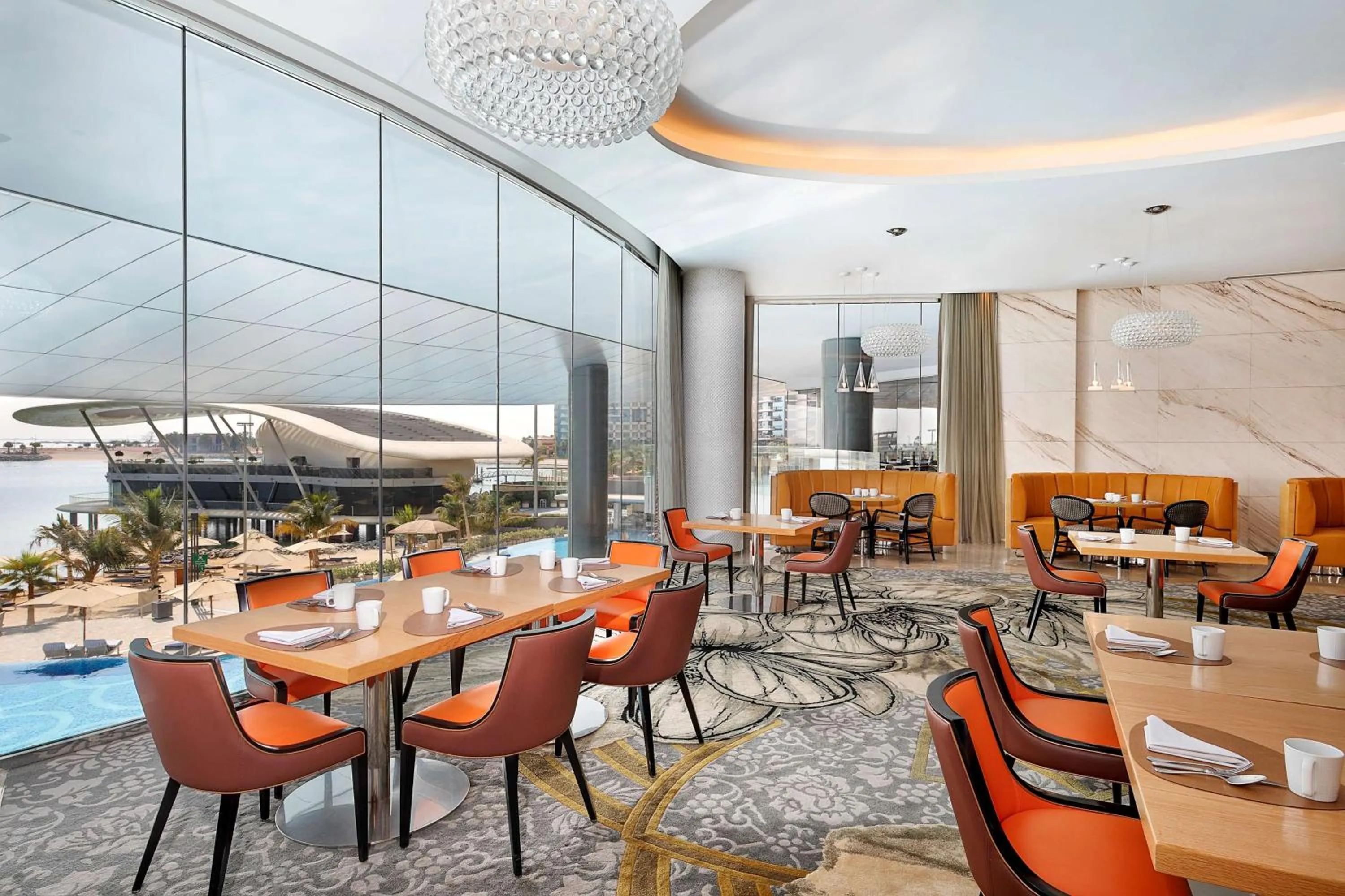 Restaurant/places to eat in Conrad Abu Dhabi Etihad Towers