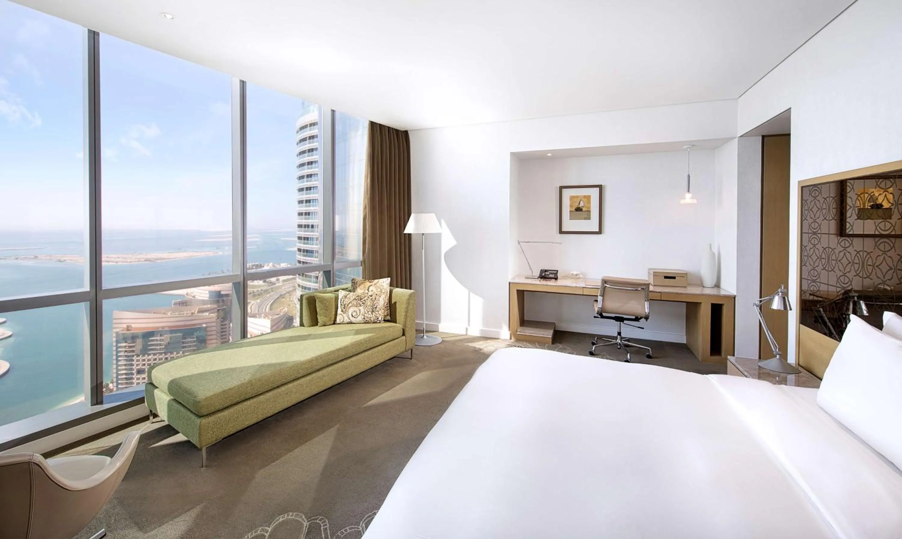 Bedroom, Bed in Conrad Abu Dhabi Etihad Towers