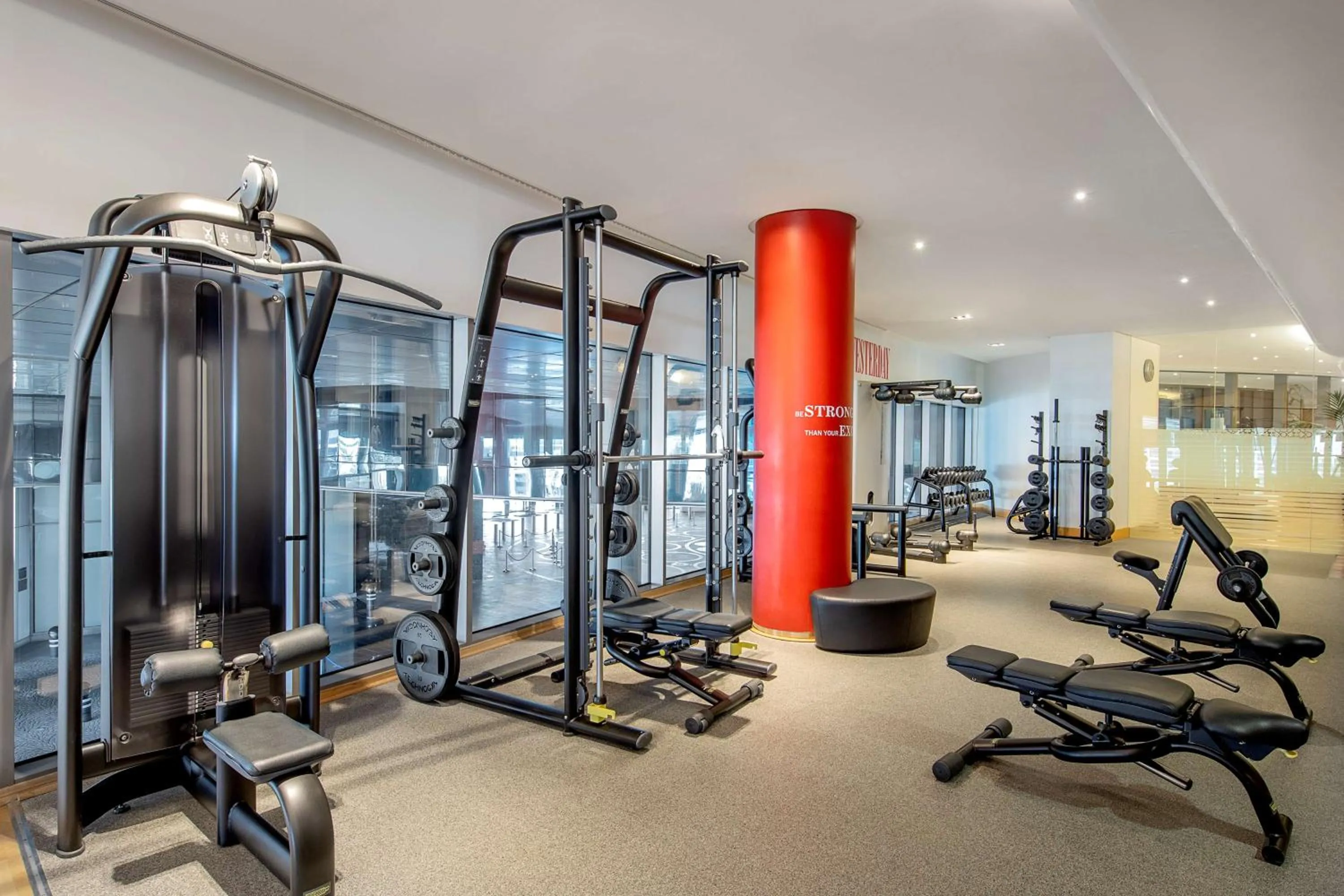 Fitness centre/facilities in Conrad Abu Dhabi Etihad Towers