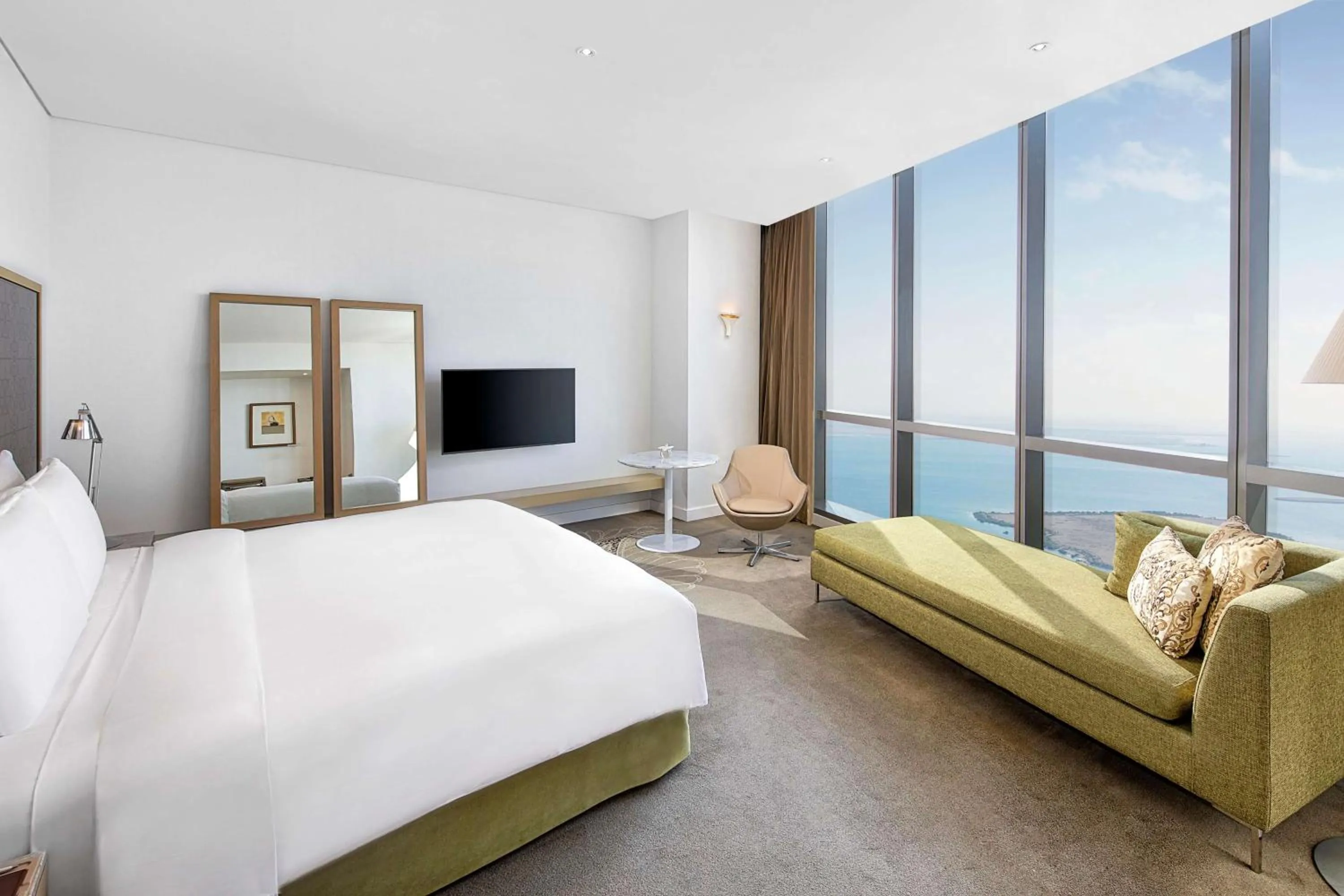 Bed in Conrad Abu Dhabi Etihad Towers
