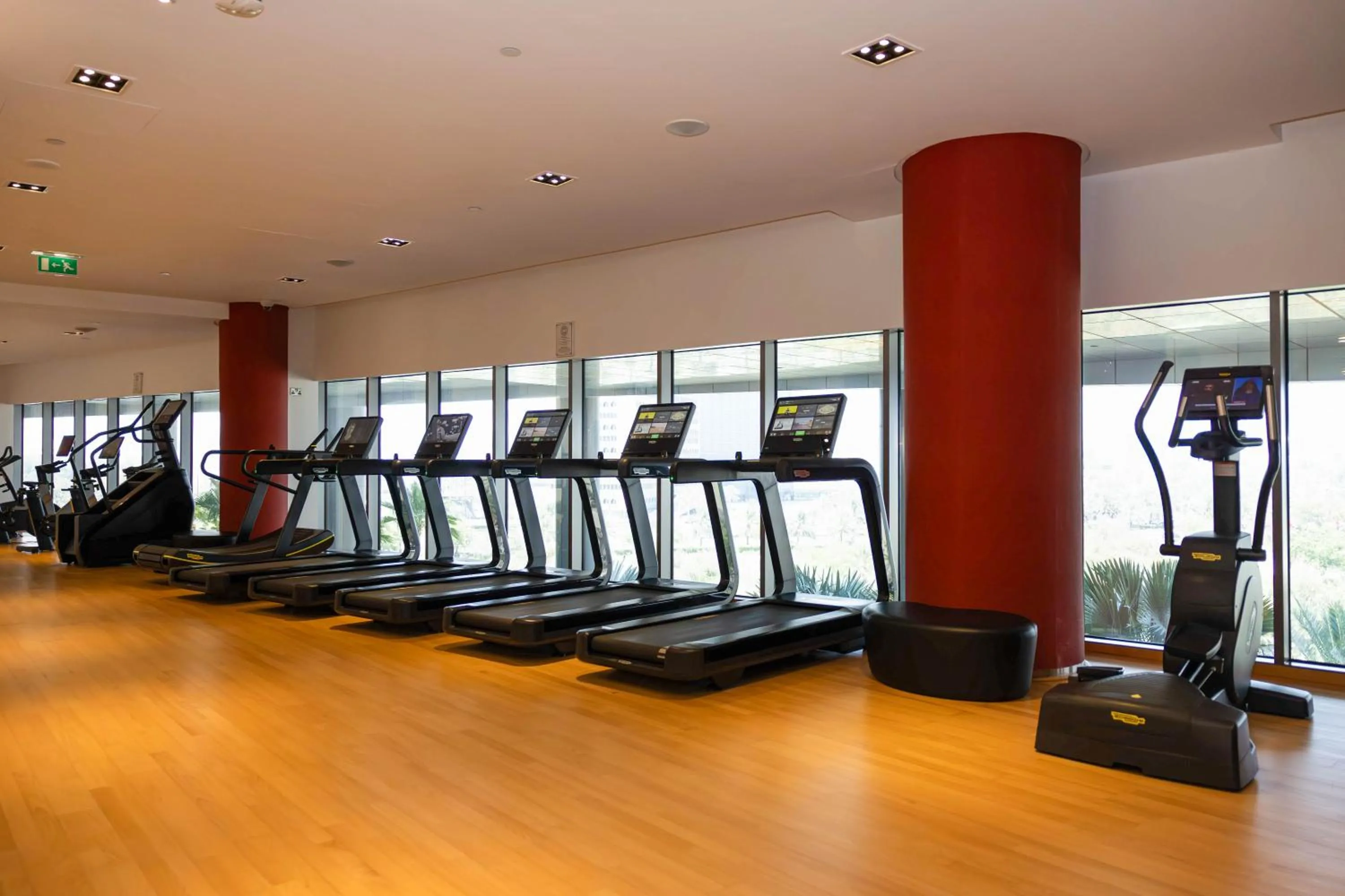 Fitness centre/facilities in Conrad Abu Dhabi Etihad Towers