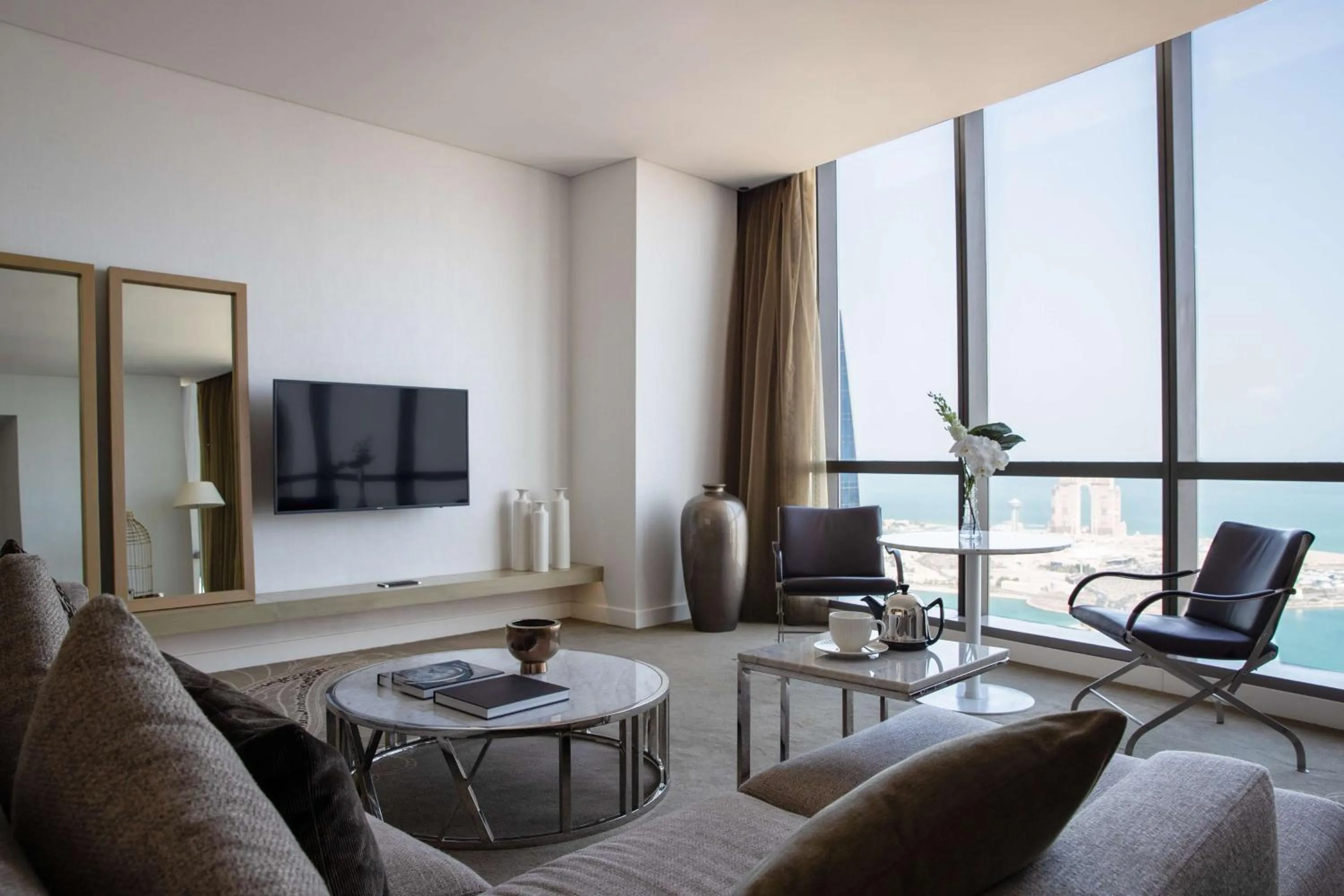Living room in Conrad Abu Dhabi Etihad Towers