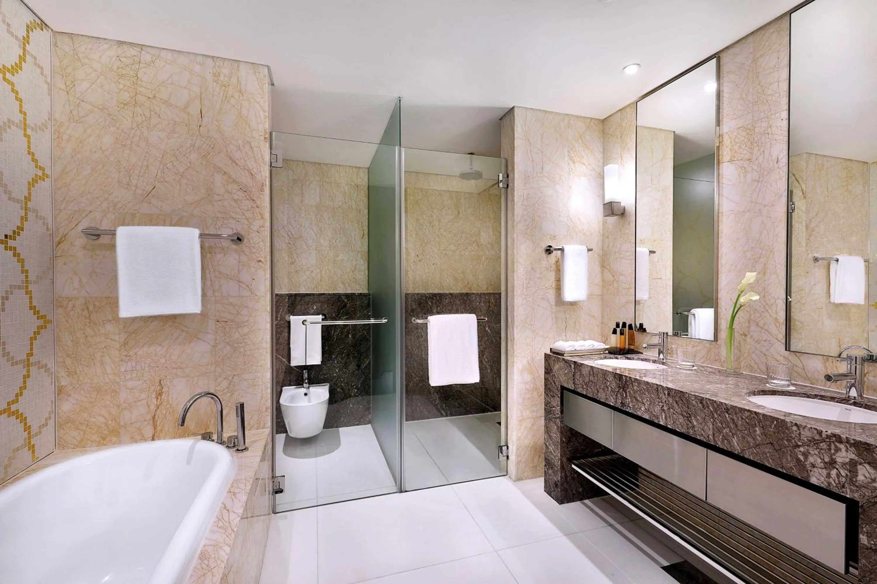 Bathroom in Conrad Abu Dhabi Etihad Towers