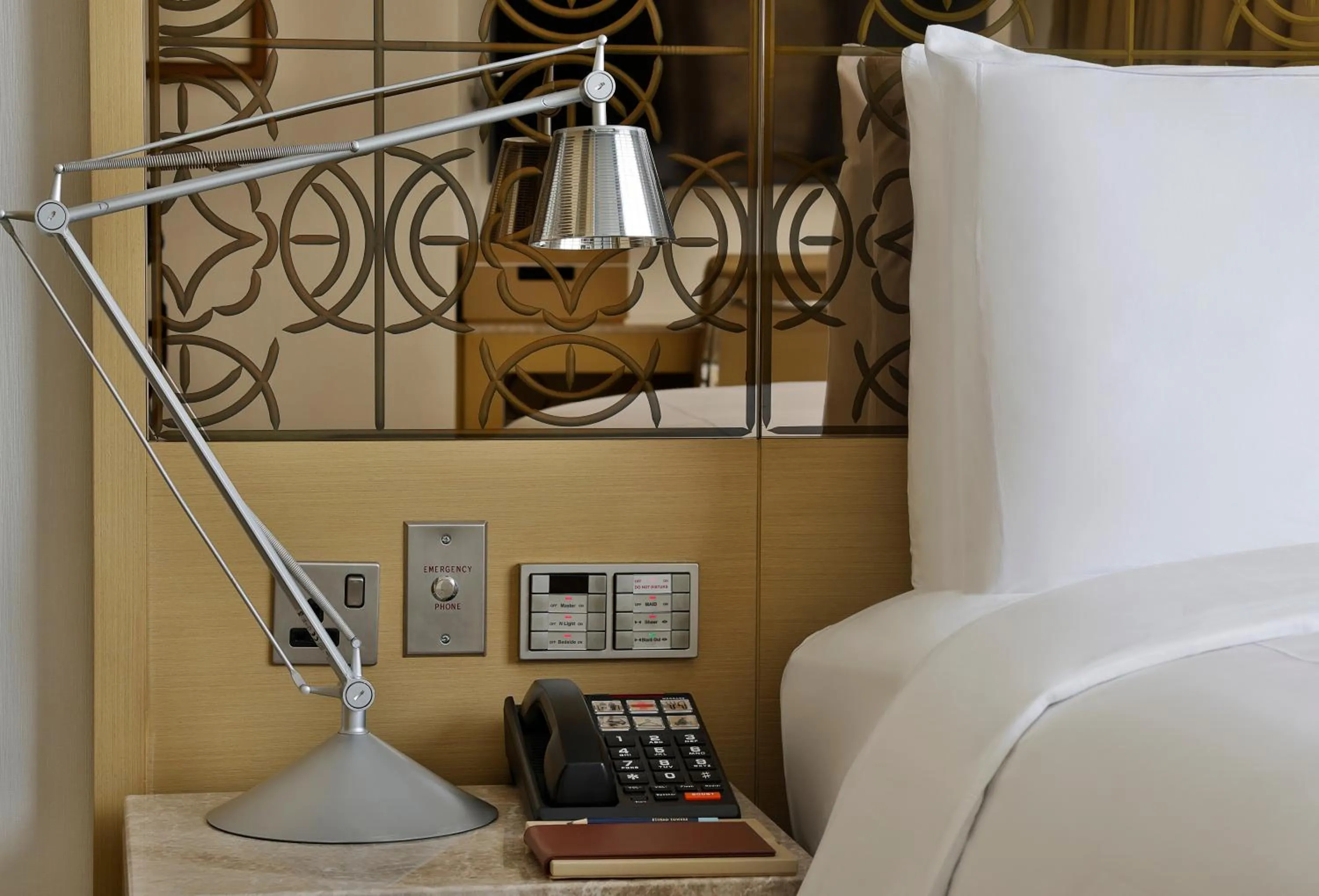 Facility for disabled guests, Bed in Conrad Abu Dhabi Etihad Towers