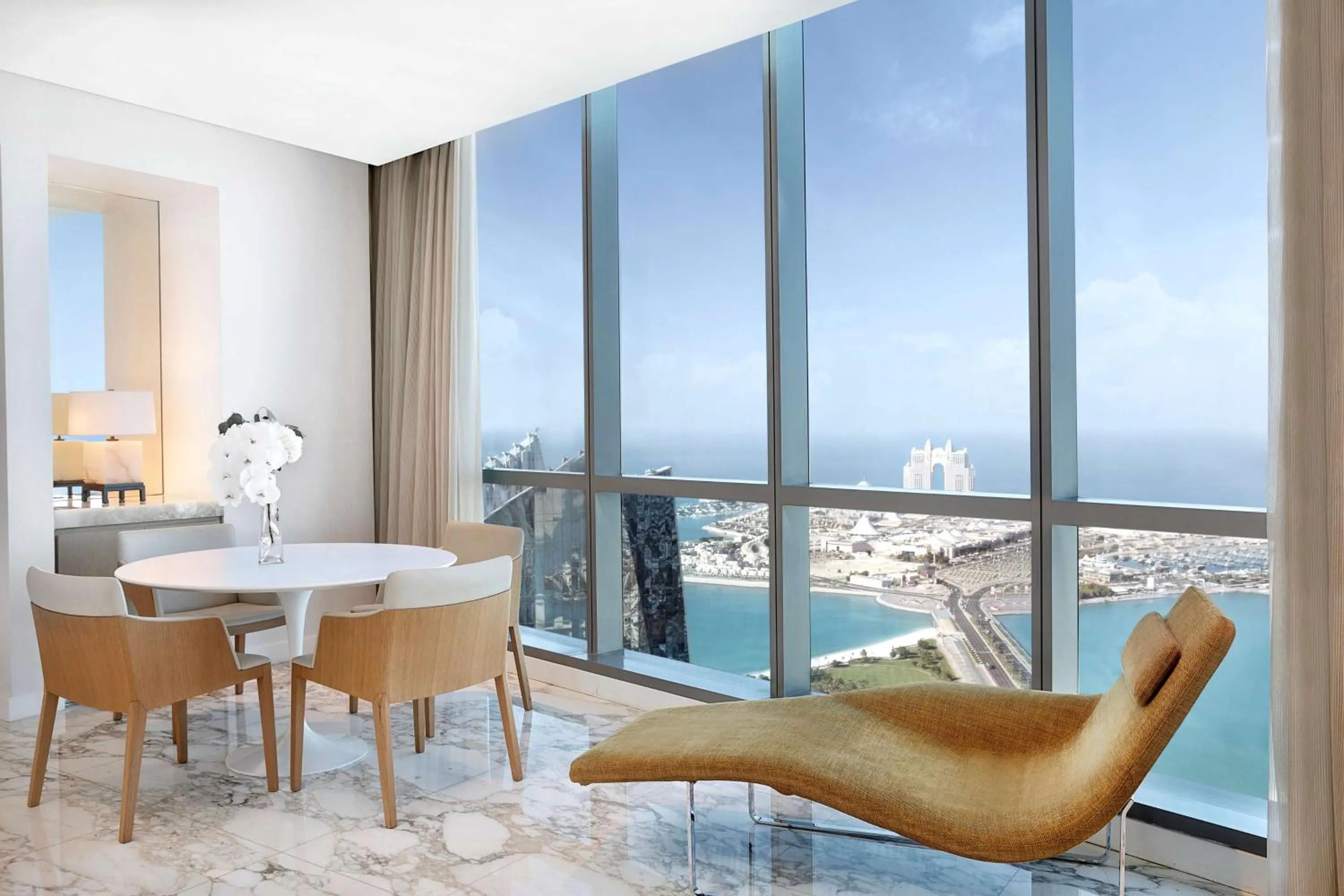 Living room in Conrad Abu Dhabi Etihad Towers