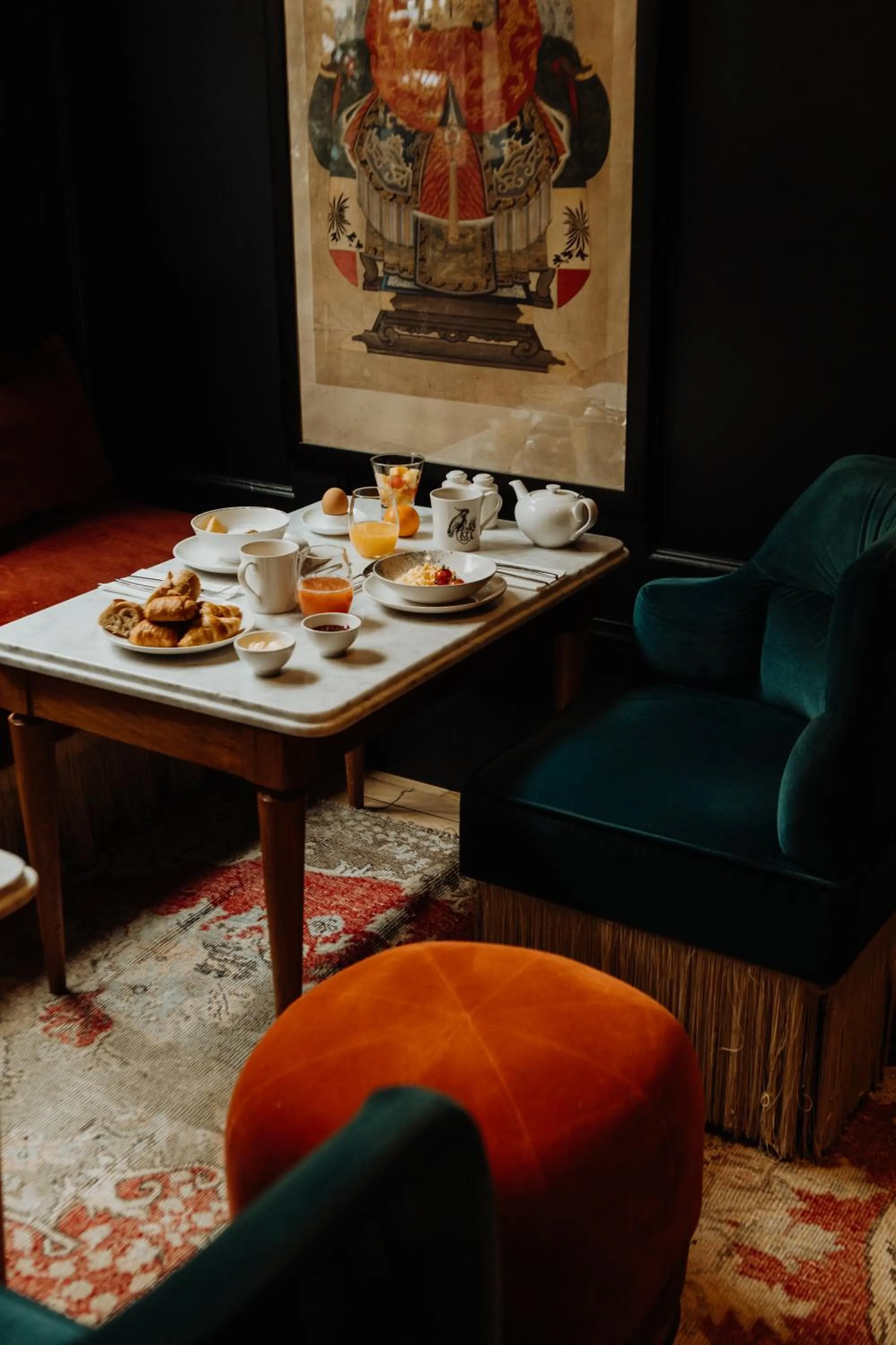 Breakfast in Hôtel Monte Cristo