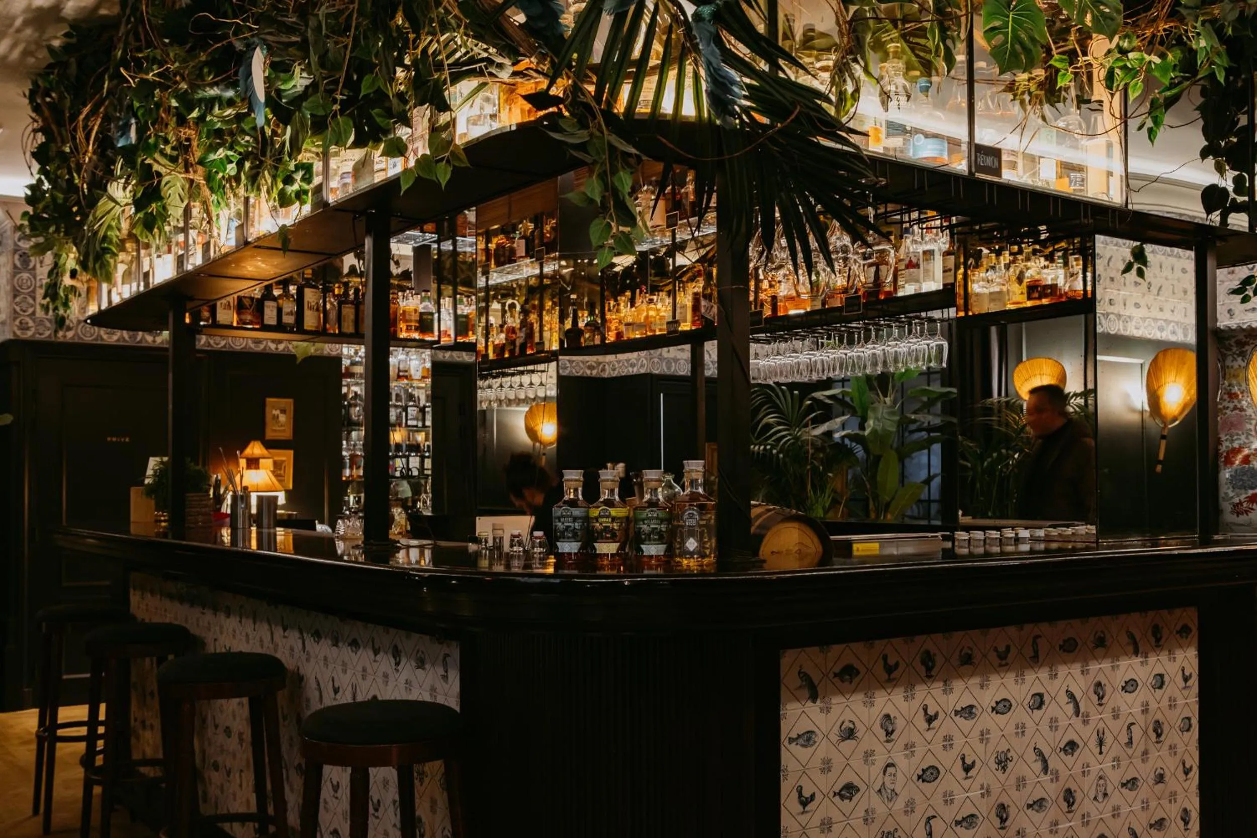 Lounge or bar in Hôtel Monte Cristo