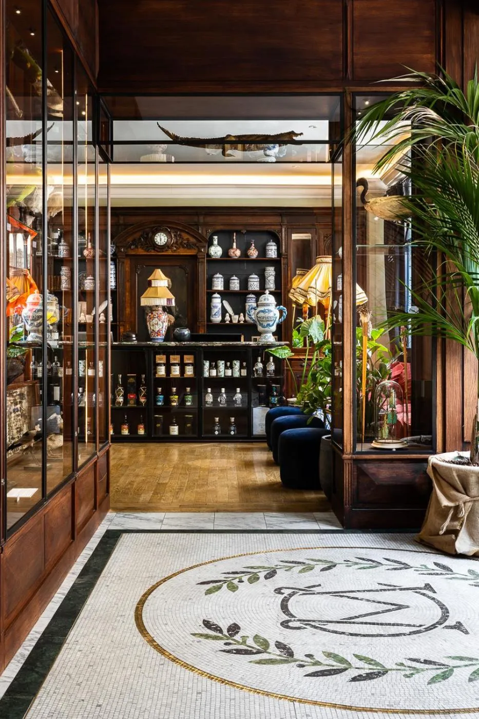 Lobby or reception in Hôtel Monte Cristo