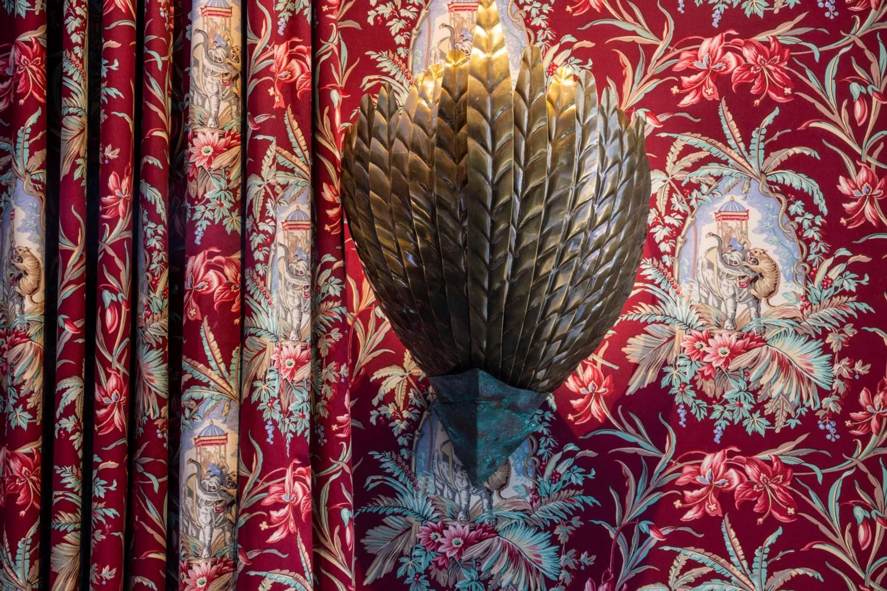 Decorative detail in Hôtel Monte Cristo