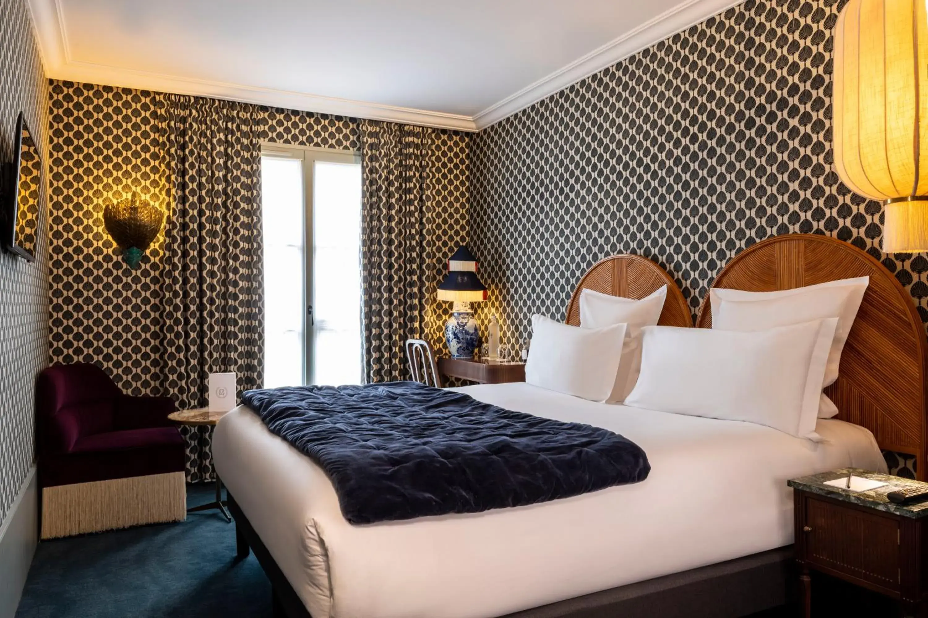 Classic Double Room with pool access in Hôtel Monte Cristo Classic Double Room with pool access in Hôtel Monte Cristo