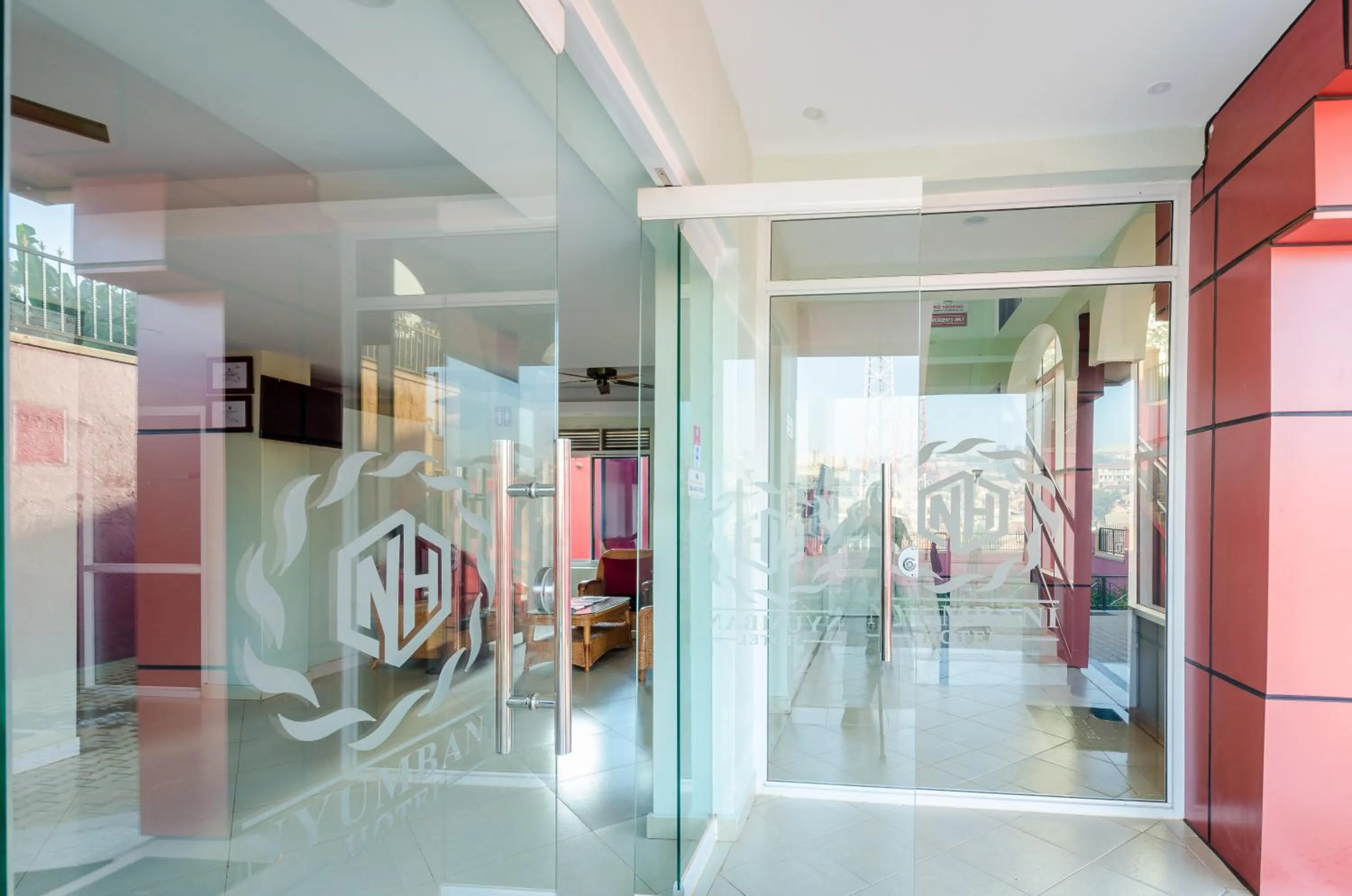 Facade/entrance in Nyumbani Hotel