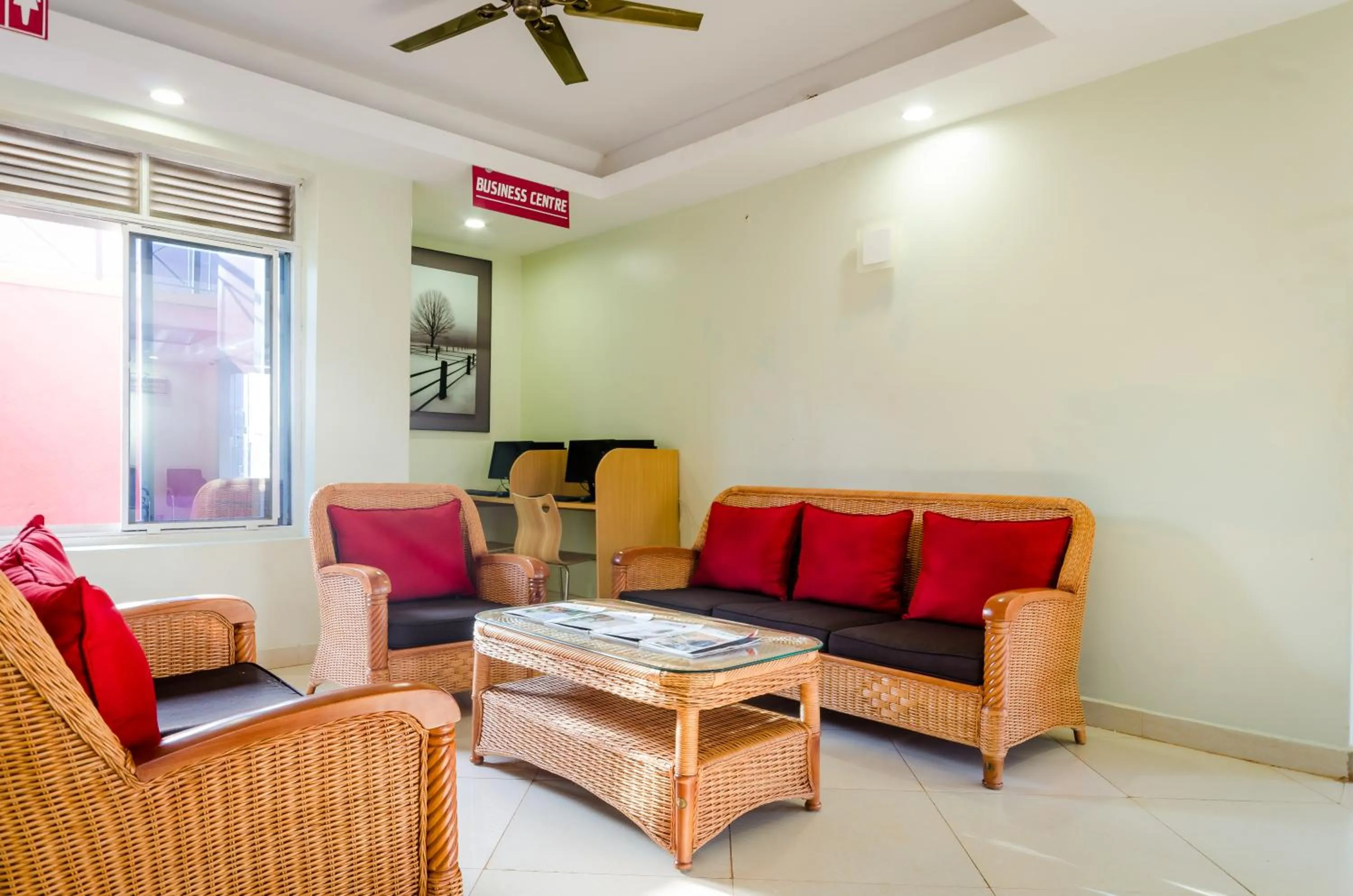 Lobby or reception in Nyumbani Hotel