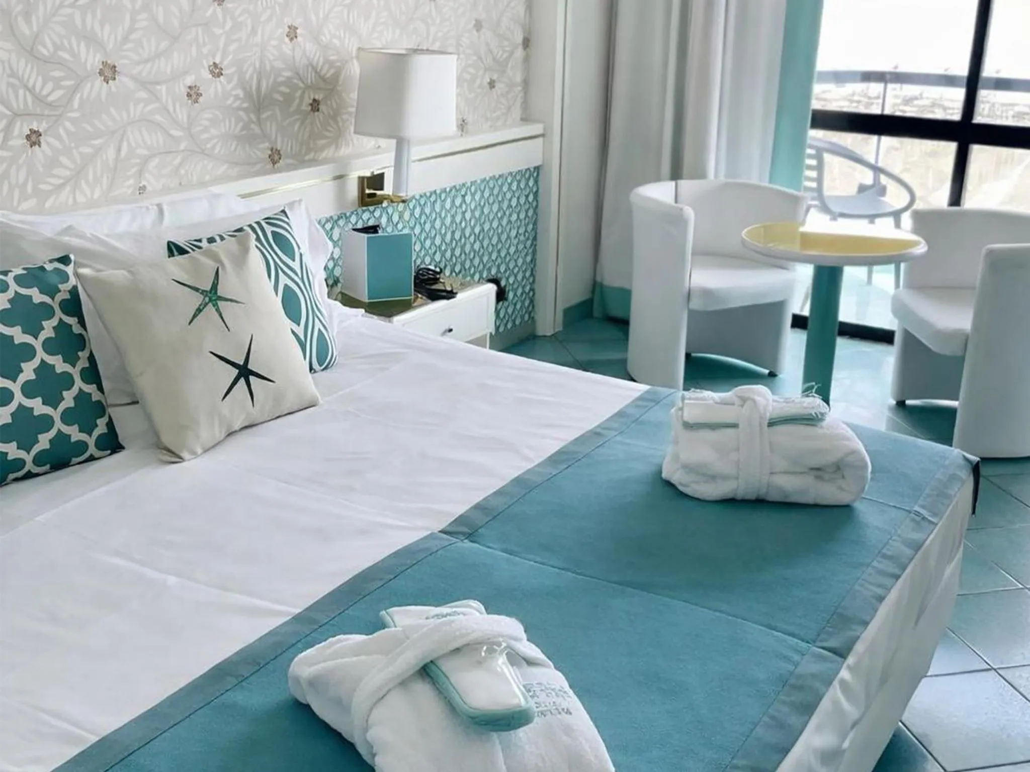 Bed in Grand Hotel Terme