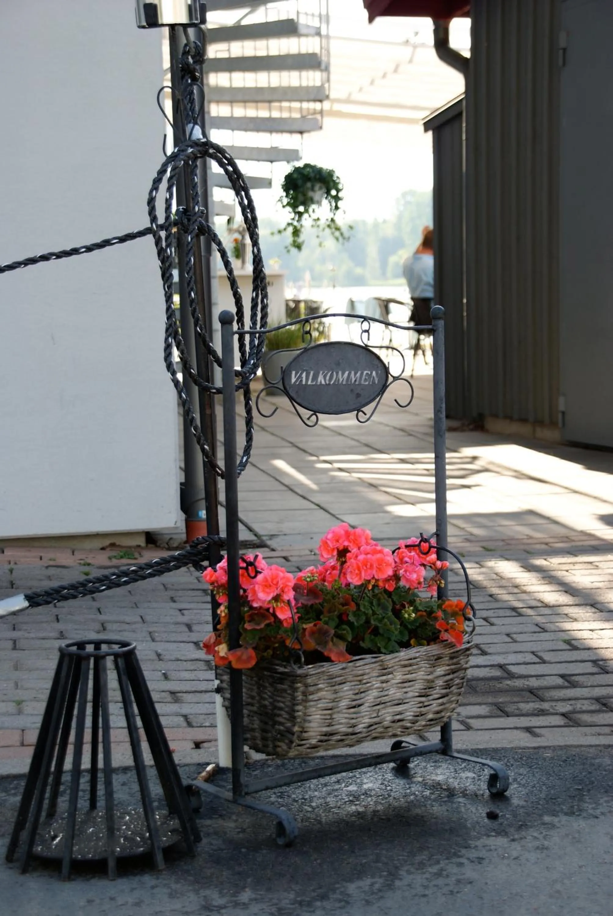 Decorative detail in Hasse på Sjökanten Hotell & Restaurang