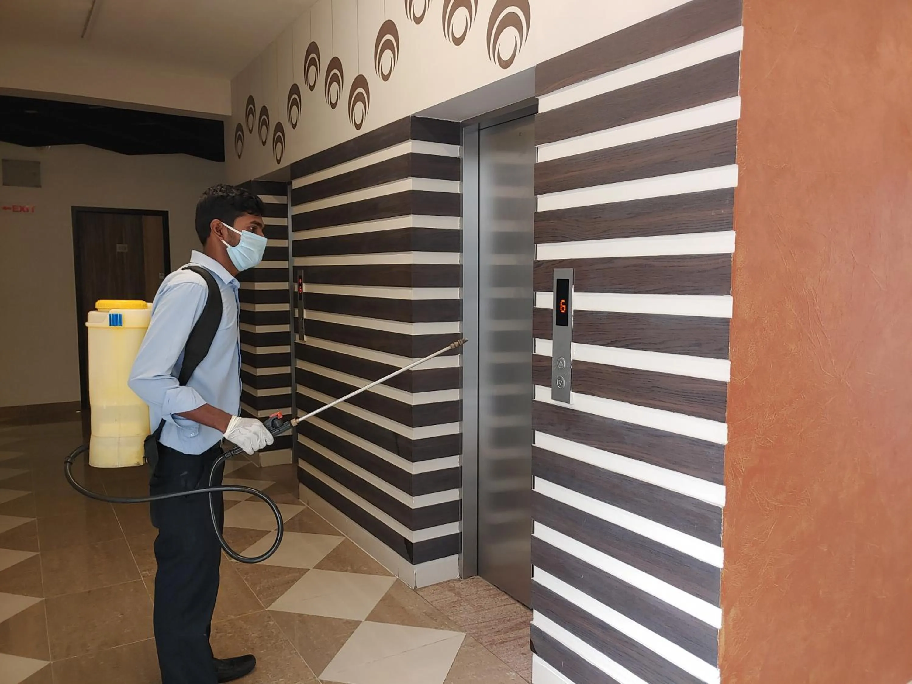 Property building in Downtown Business Hotel