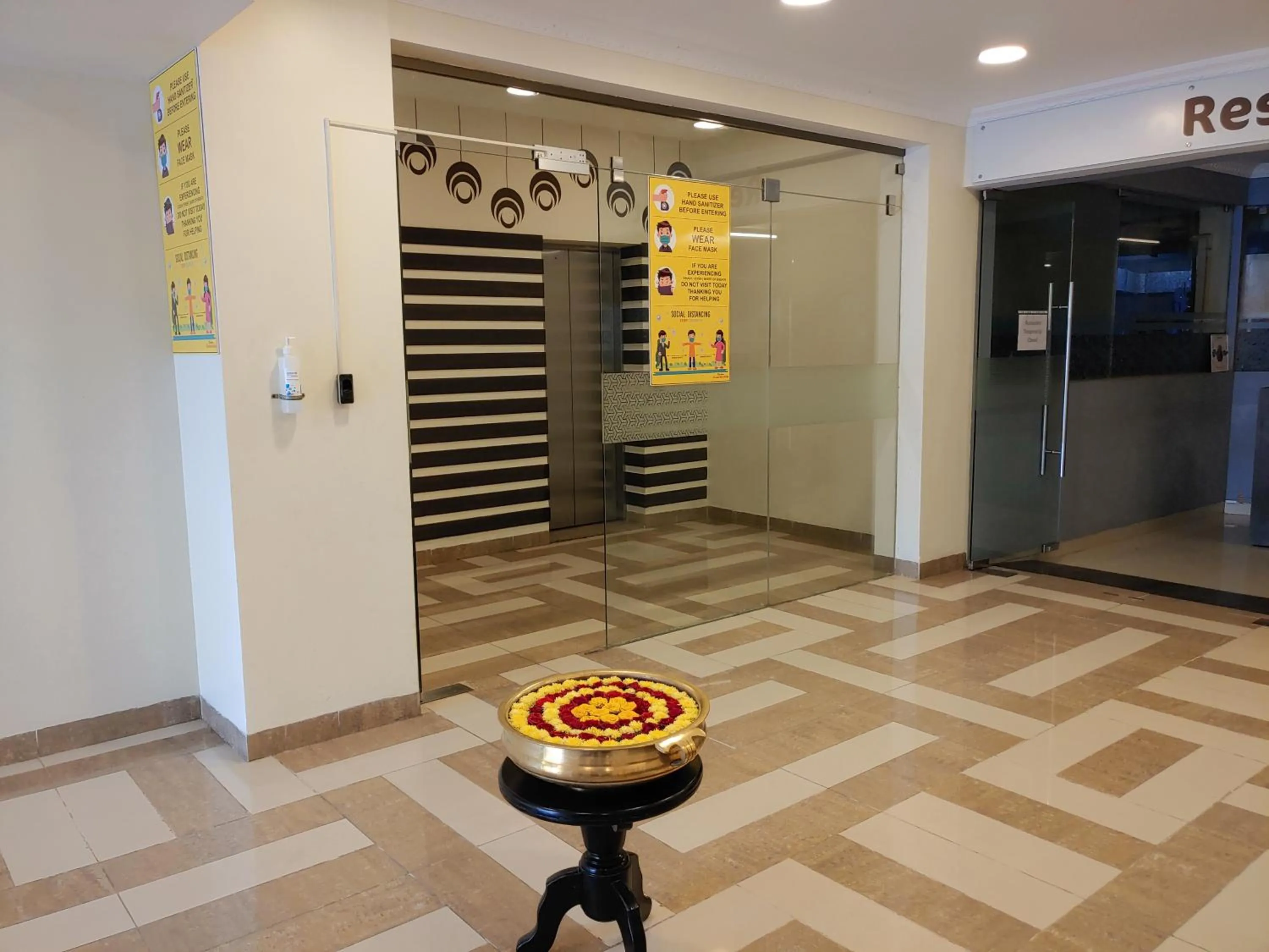 Property building in Downtown Business Hotel