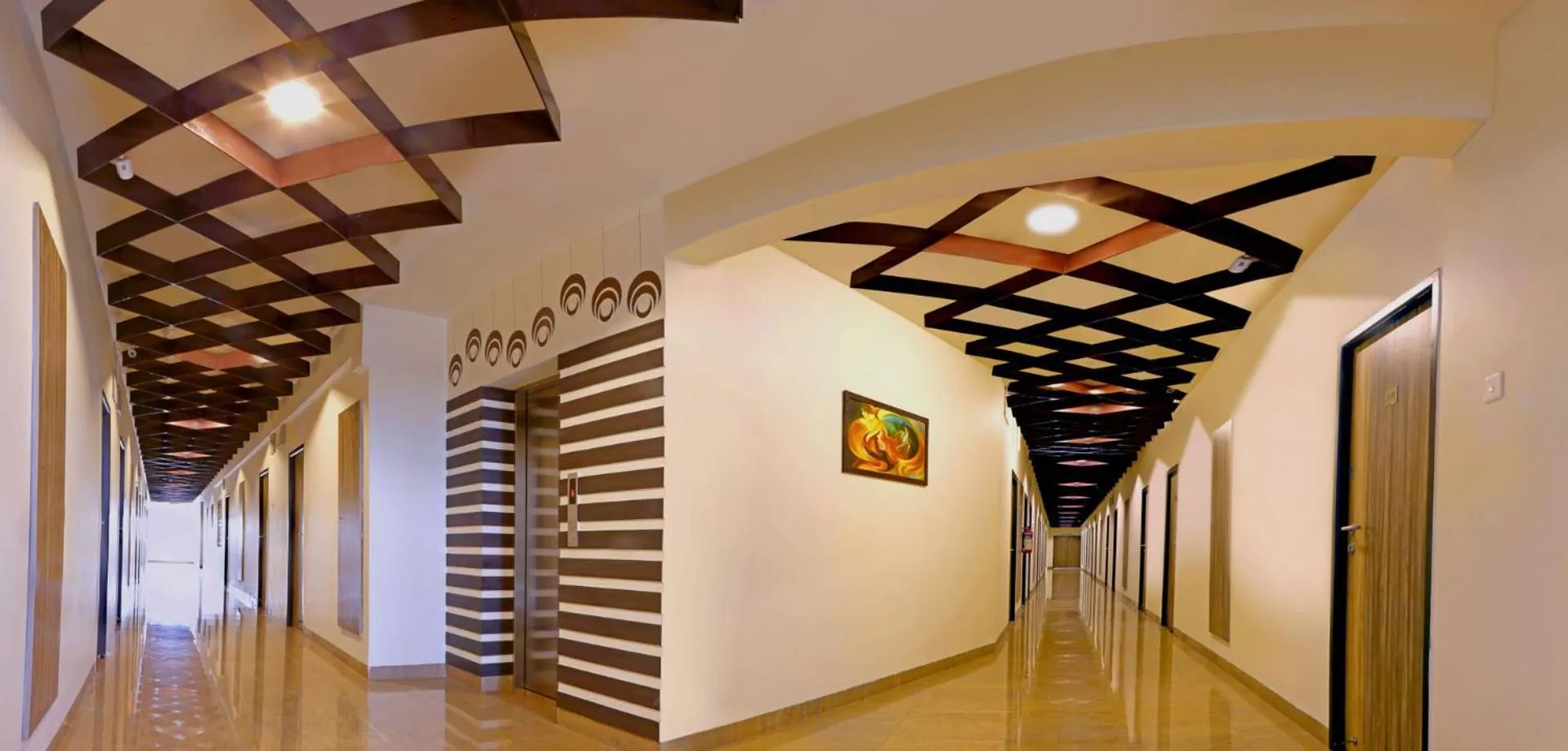 Decorative detail in Downtown Business Hotel