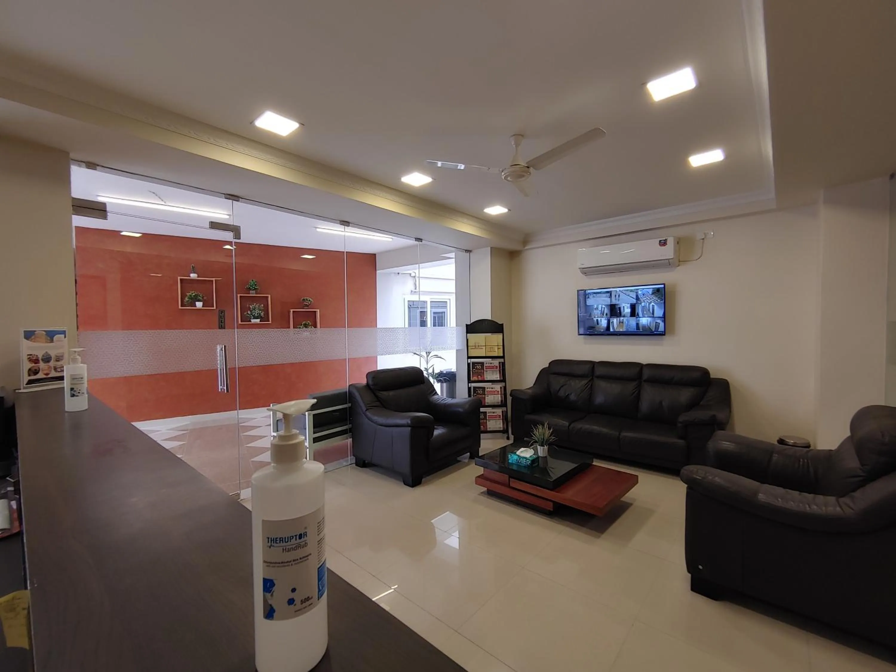 Lobby or reception in Downtown Business Hotel