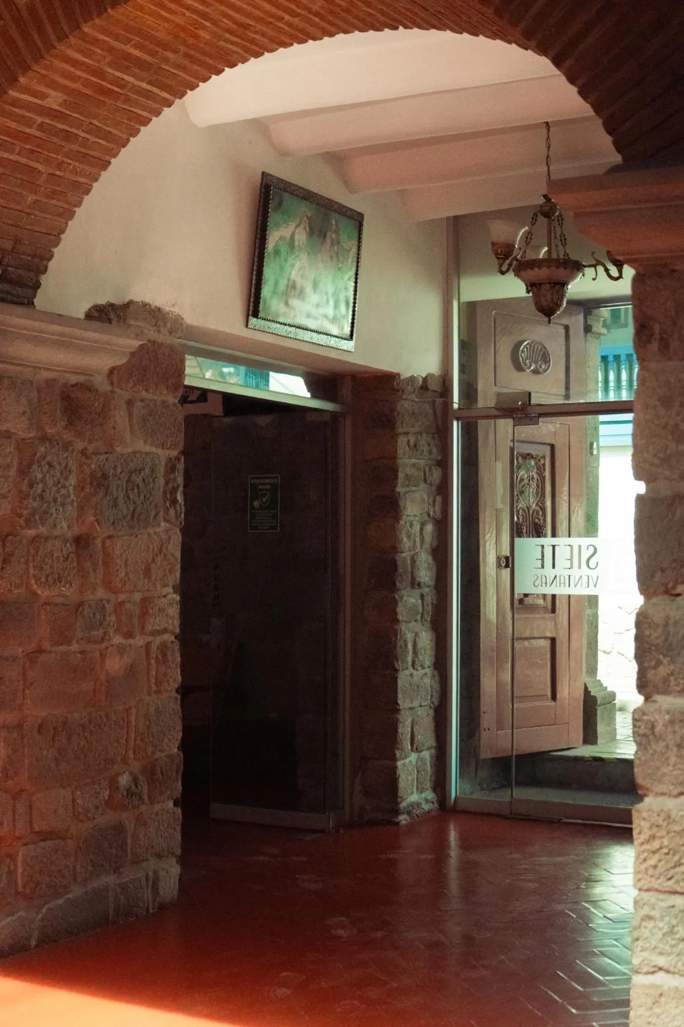 Lobby or reception in Siete Ventanas