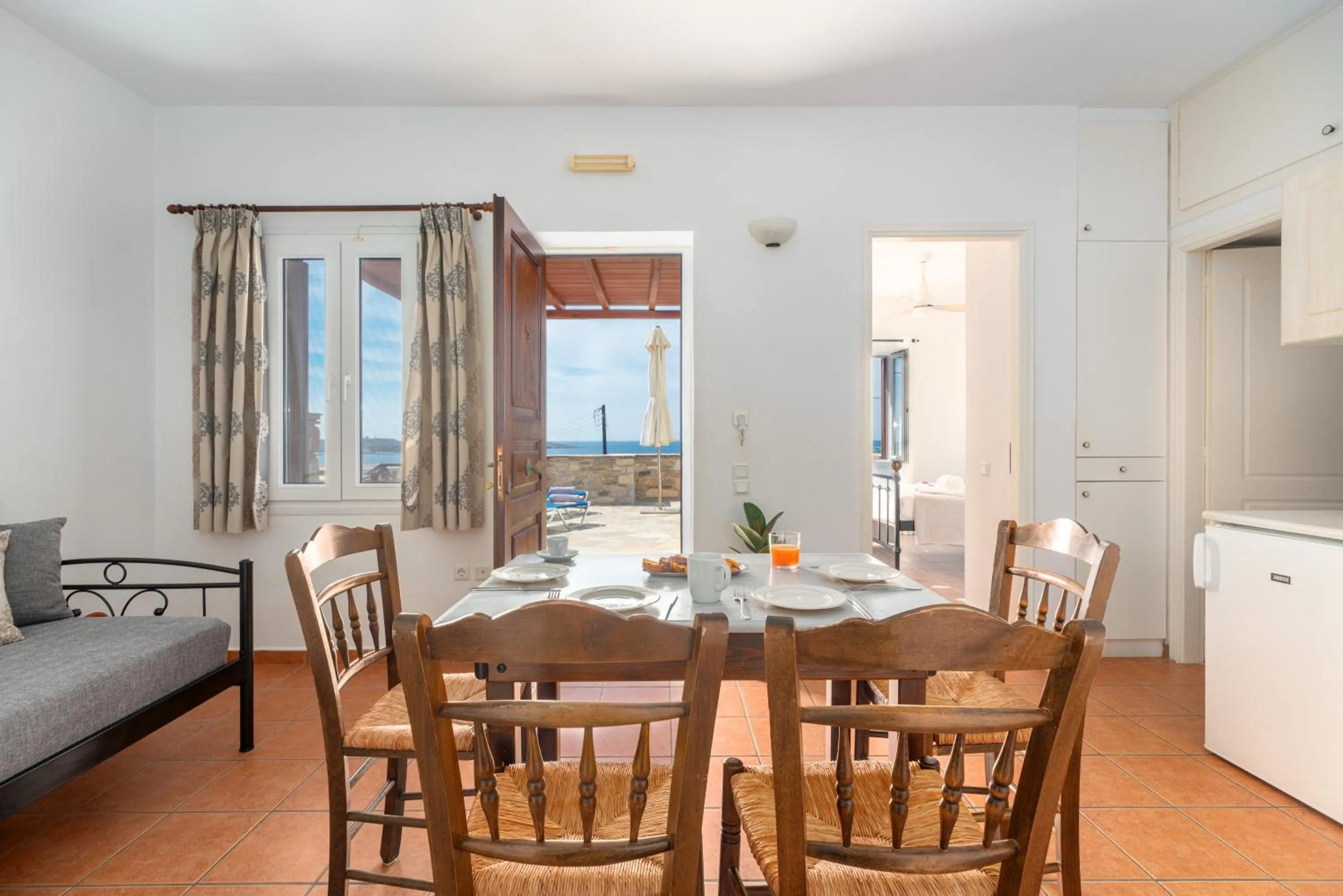 Kitchen or kitchenette in Reggina's Apartments