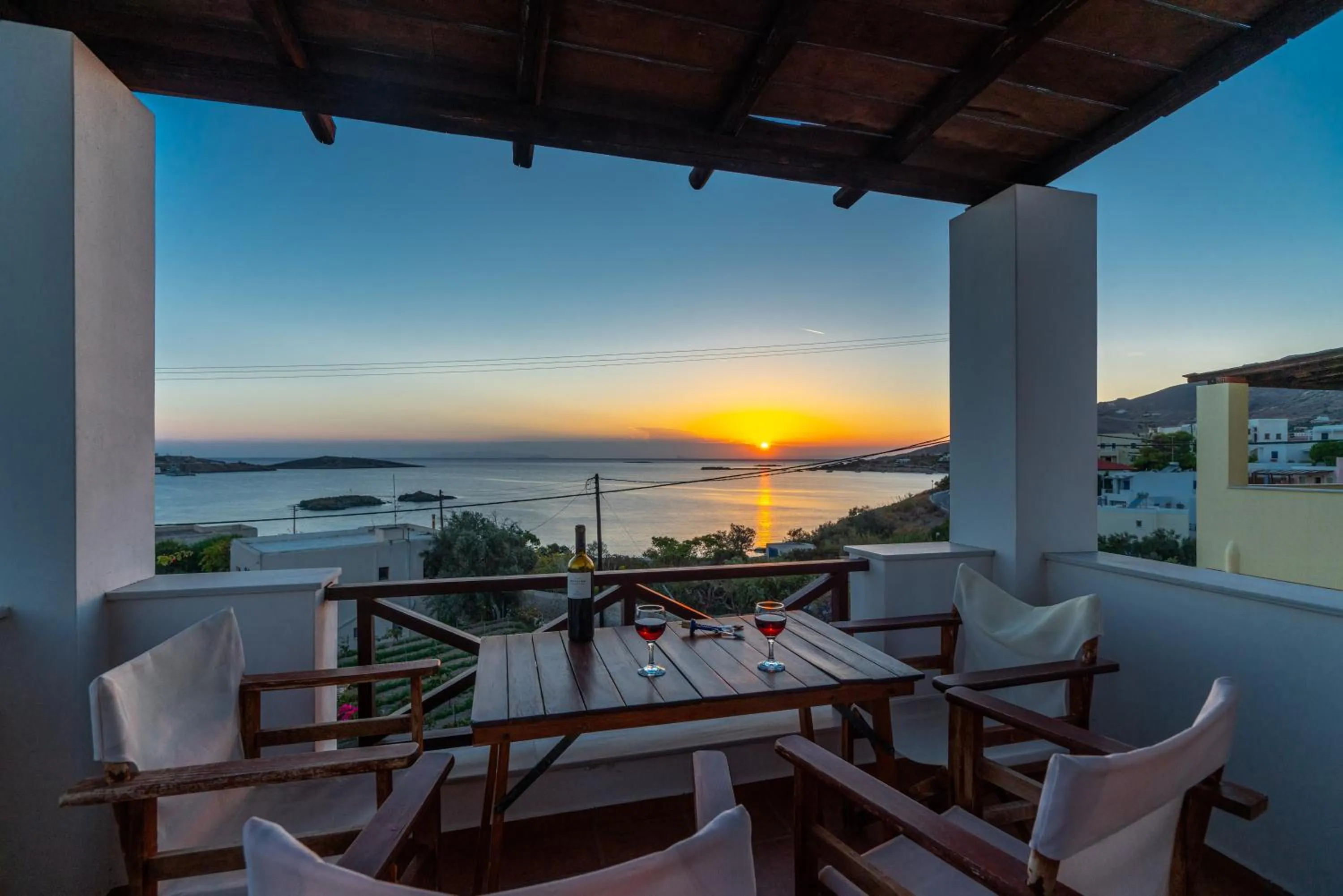 Patio in Reggina's Apartments