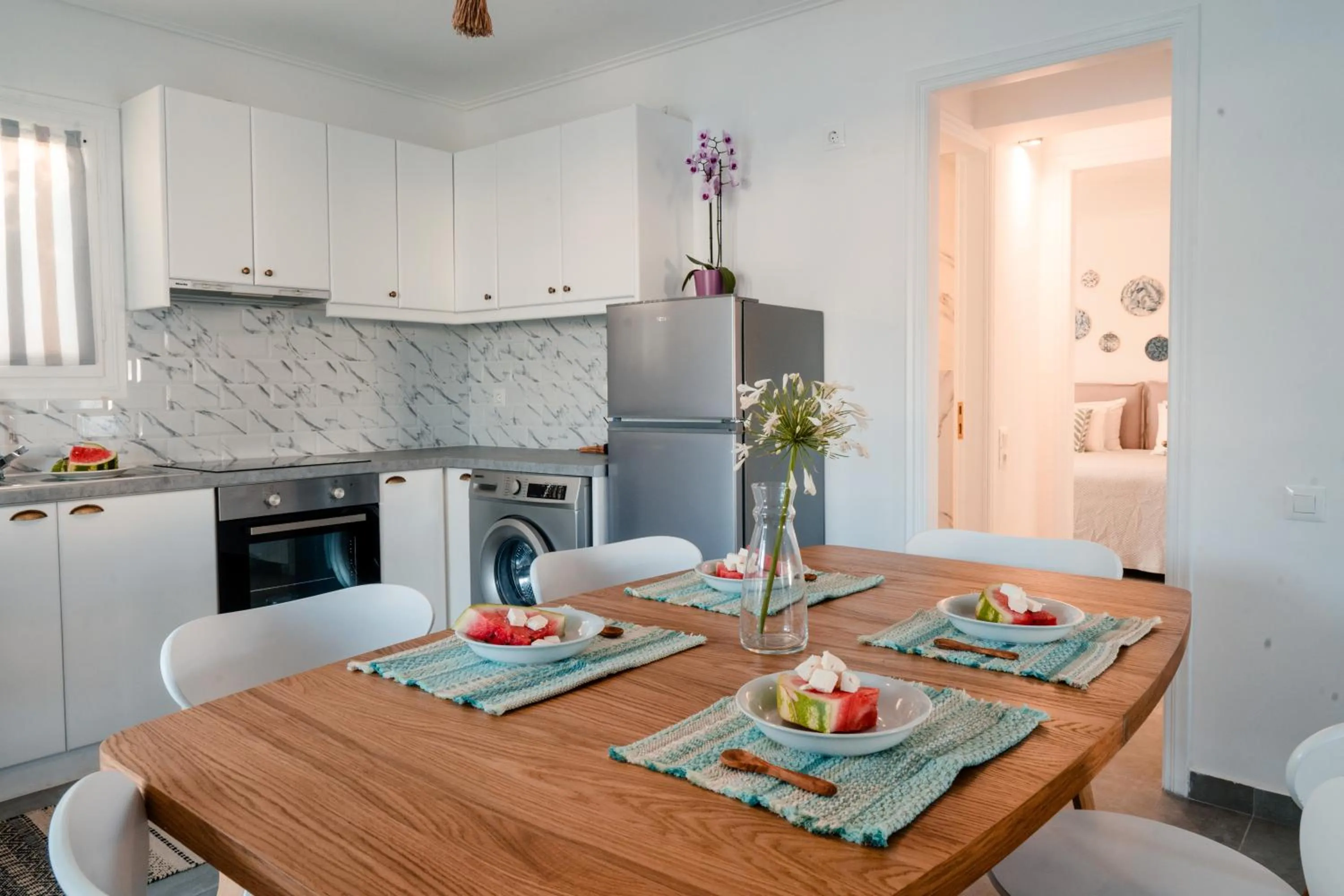 Kitchen or kitchenette in Nikis Village