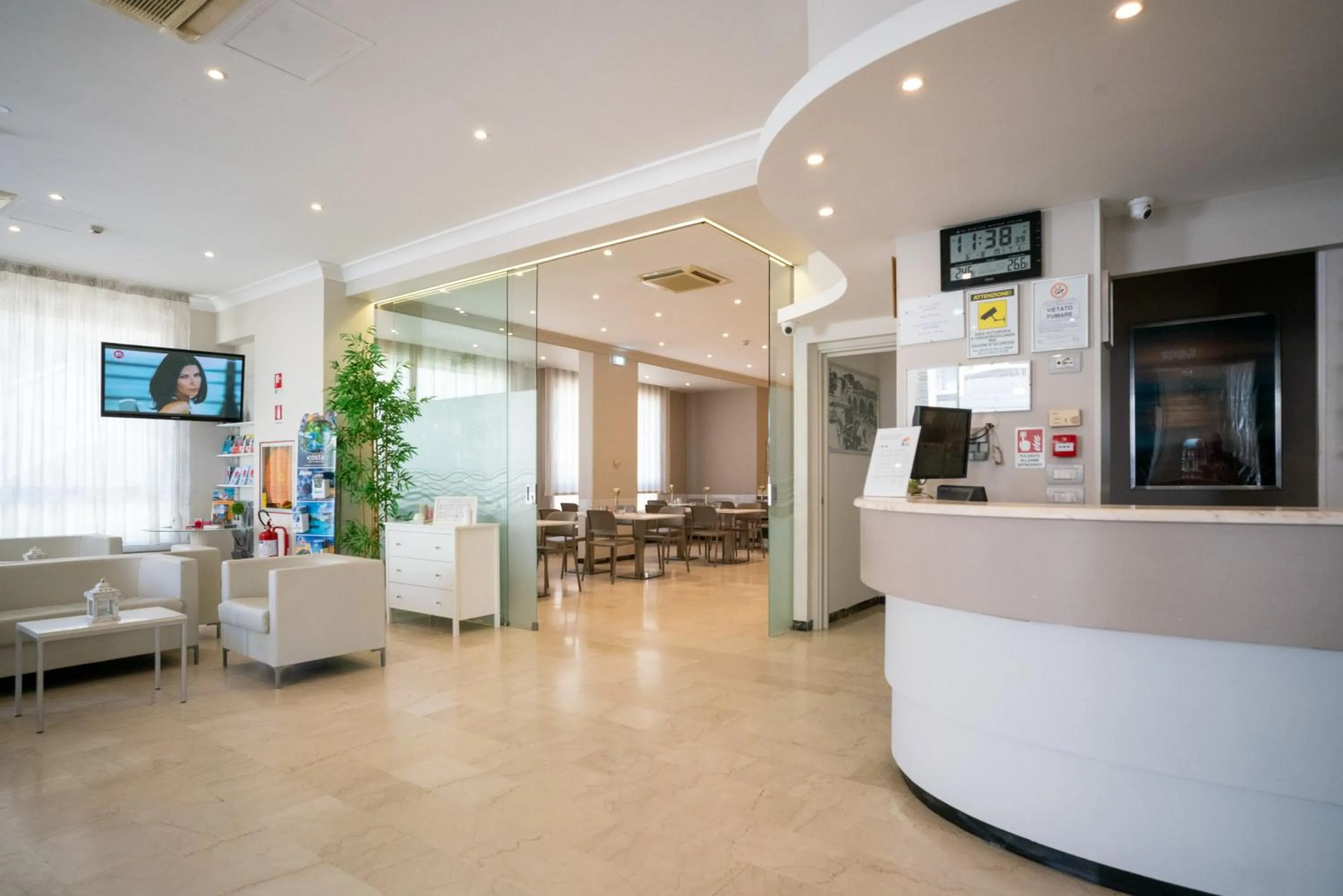 Lobby or reception in Hotel Radar