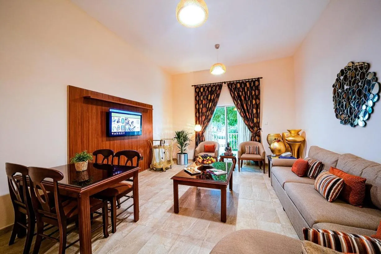 Living room in Umm Al Quwain Beach Hotel