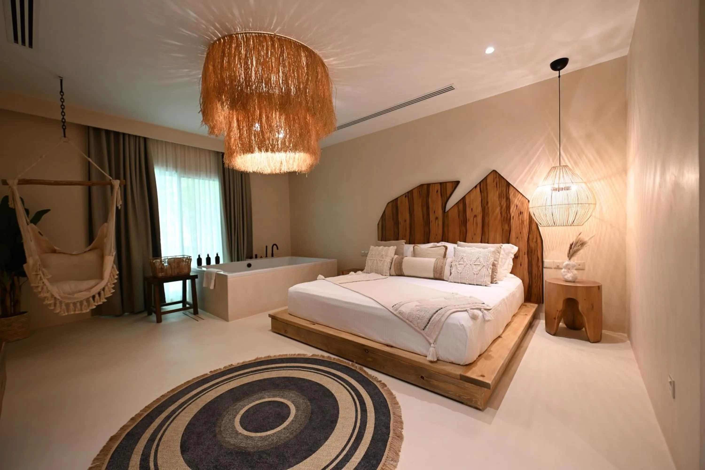 Bedroom, Bed in Umm Al Quwain Beach Hotel