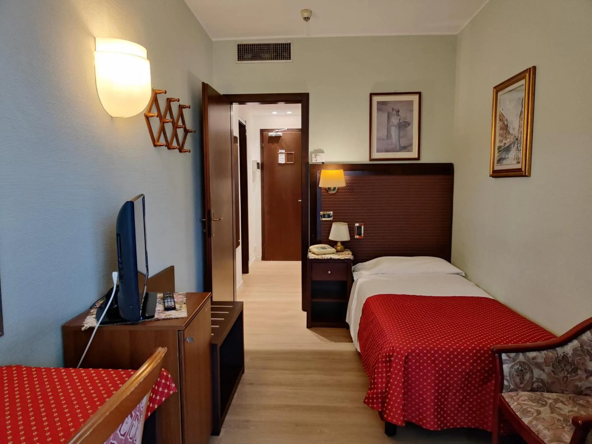 Bed in Hotel Petrarca Terme