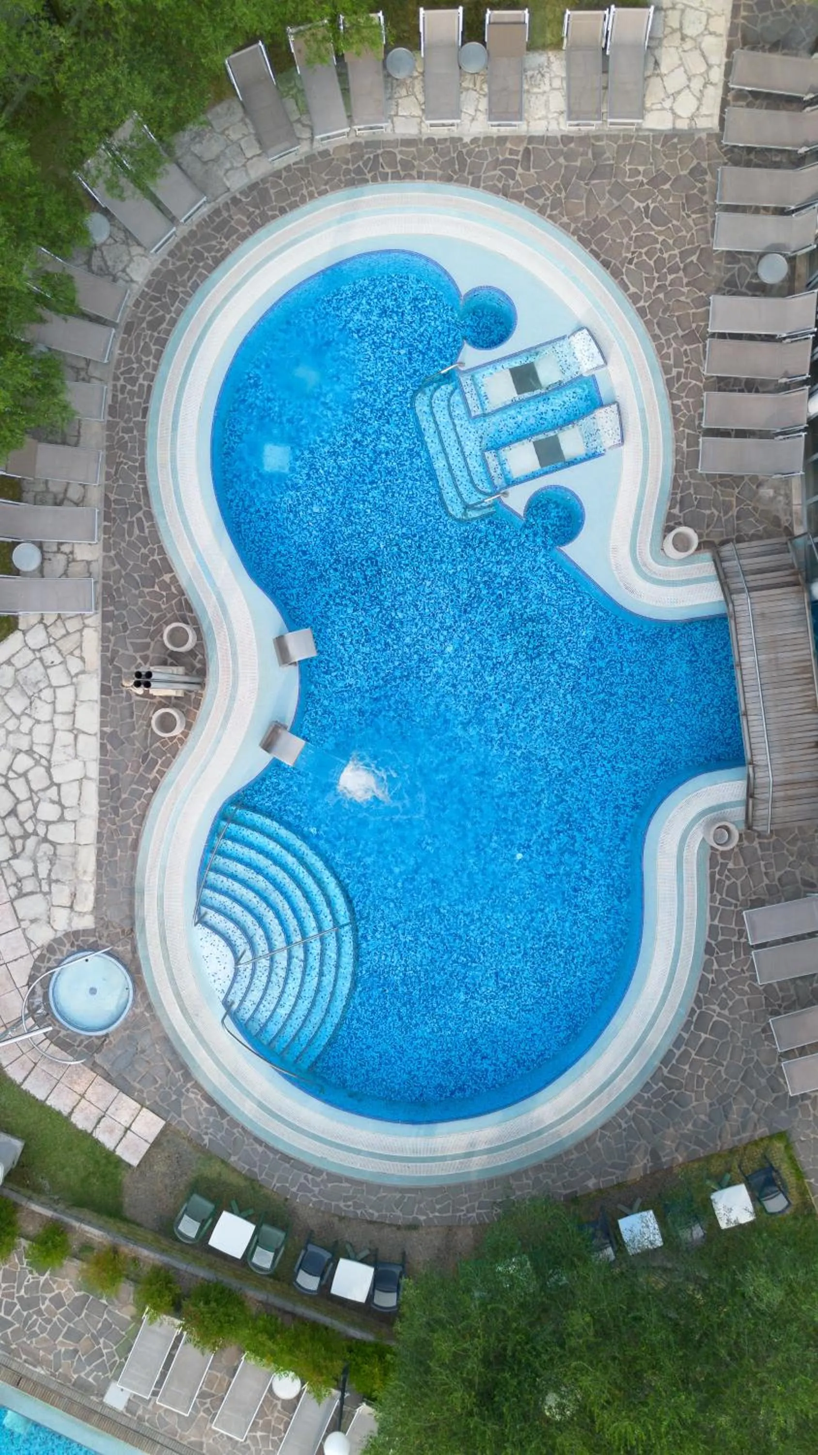 Swimming pool in Hotel Petrarca Terme