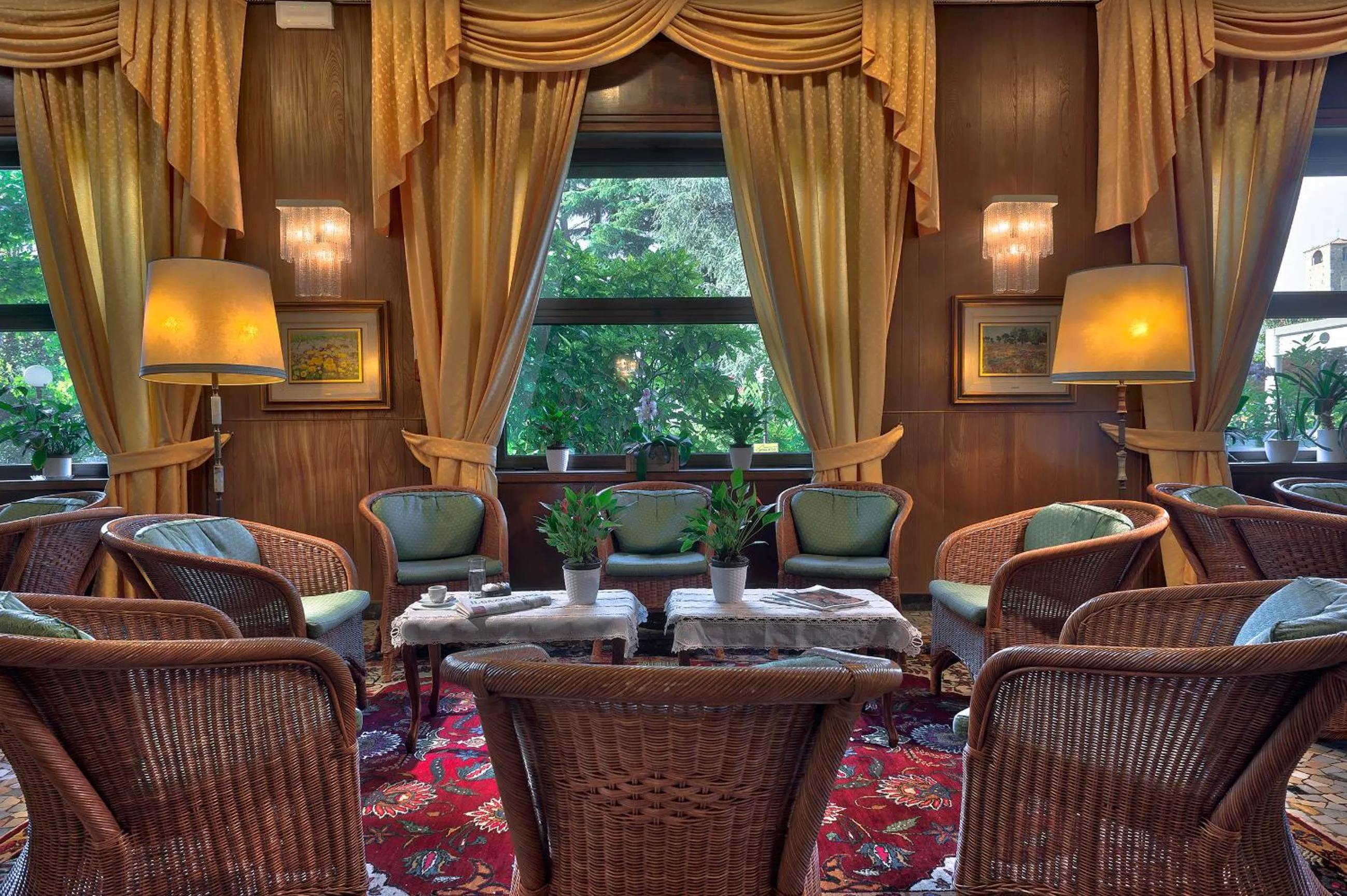 Lounge or bar in Hotel Petrarca Terme