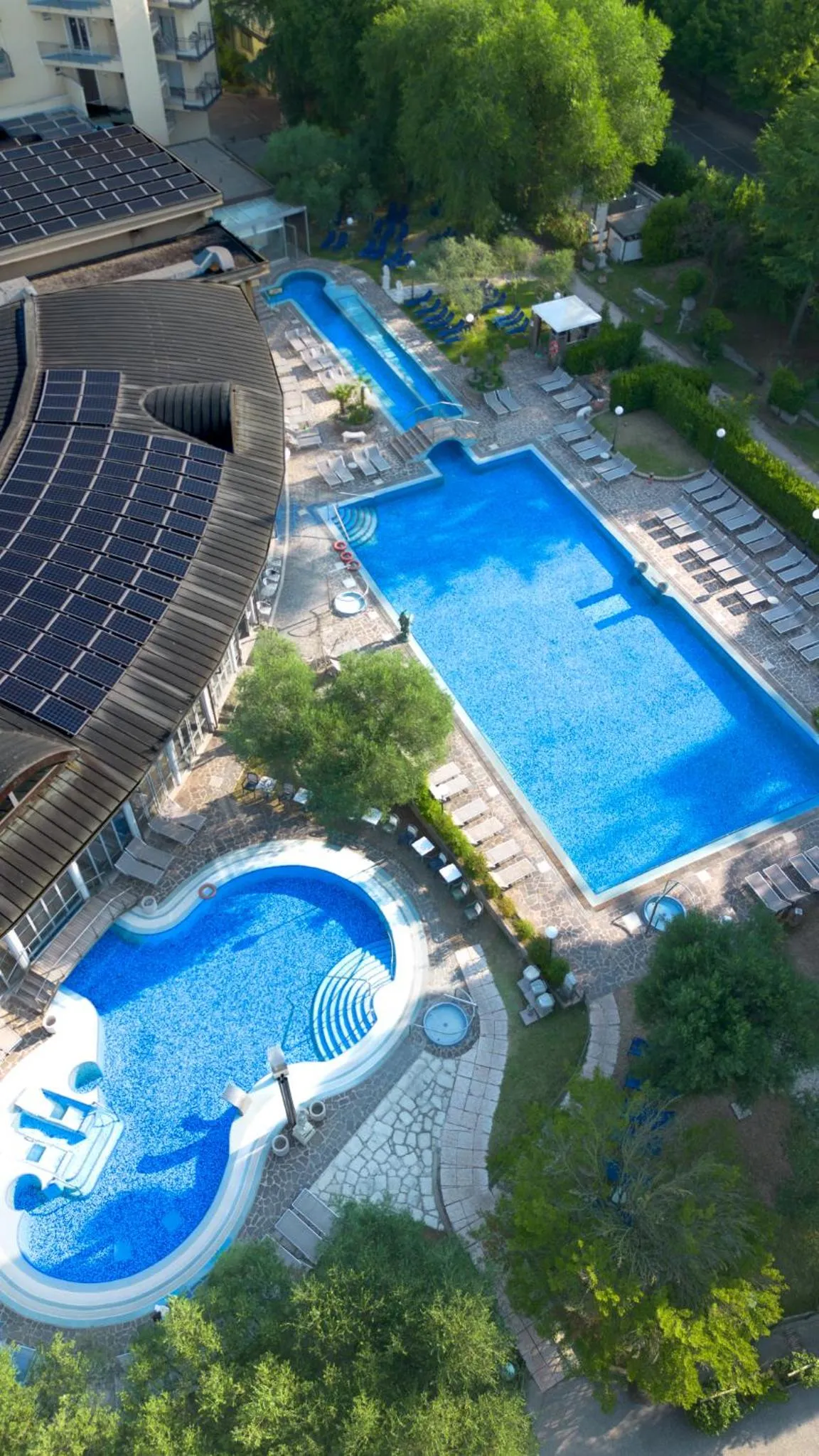 Swimming pool in Hotel Petrarca Terme