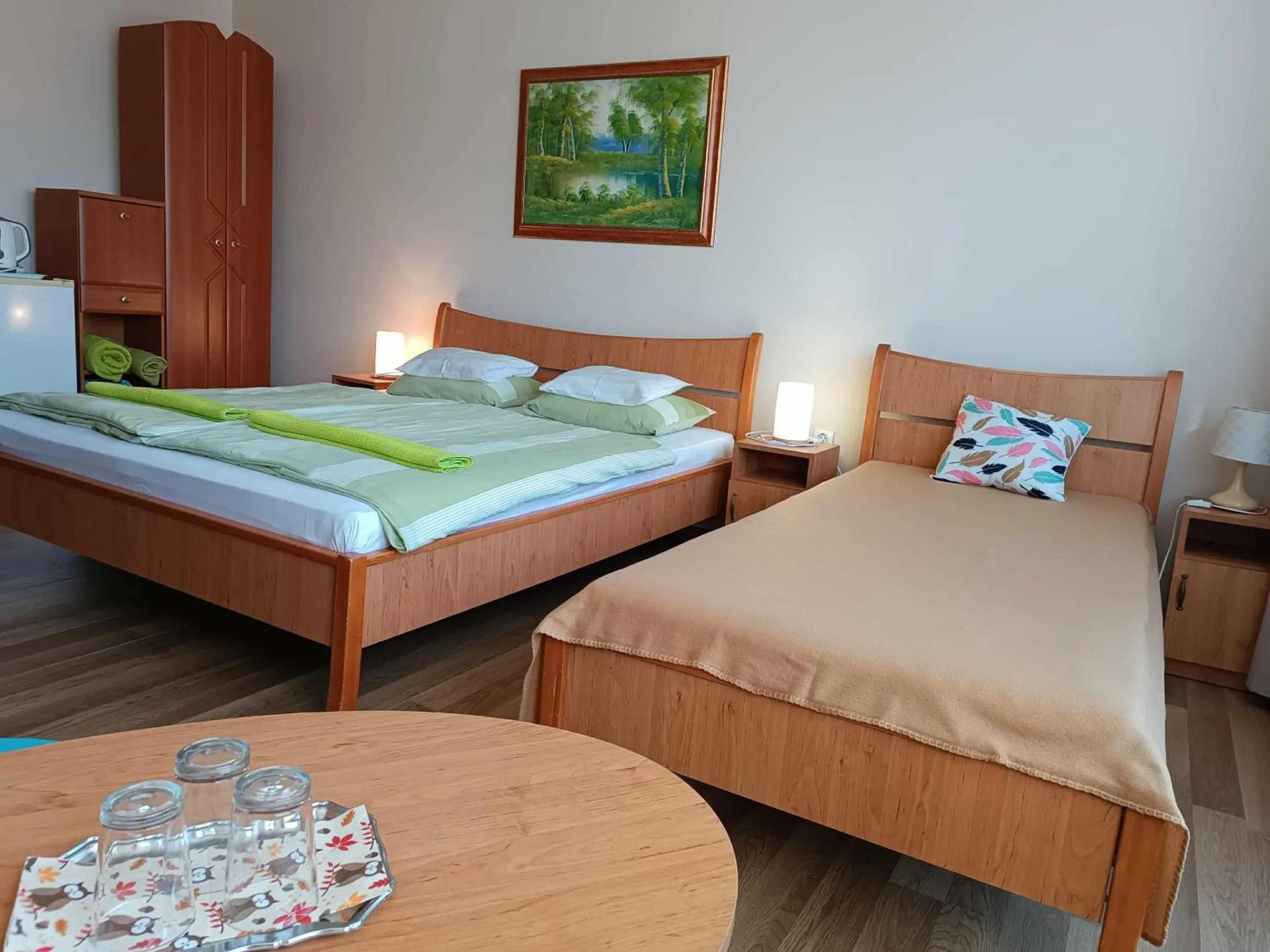 TV and multimedia, Bed in Szilvia Panzió Gyomaendrőd