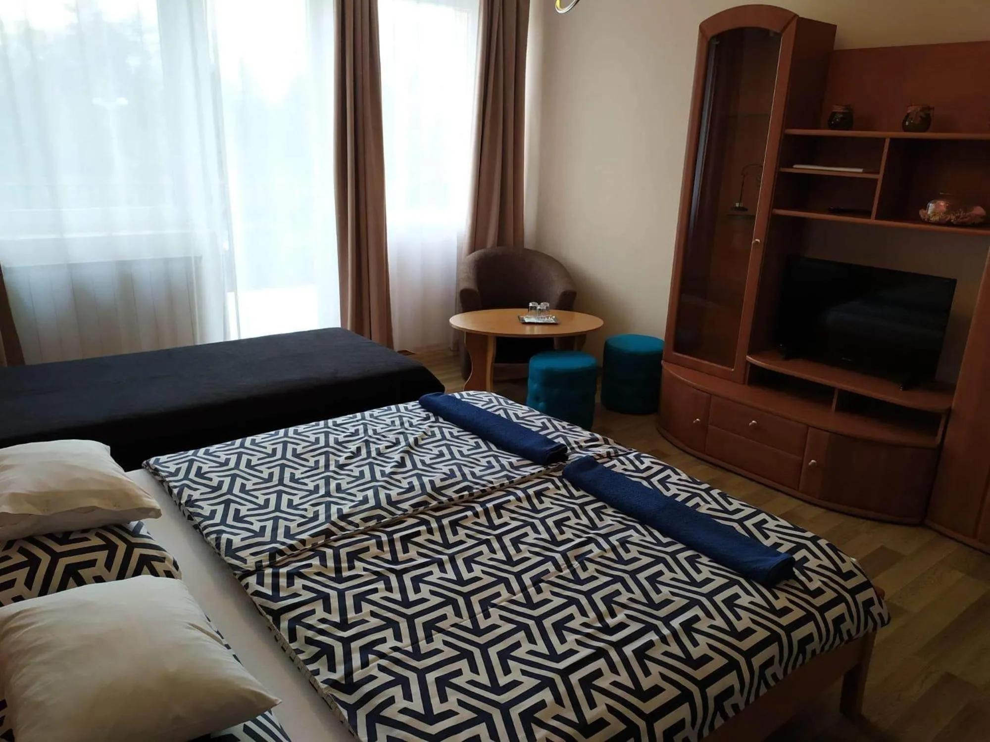 Bed in Szilvia Panzió Gyomaendrőd